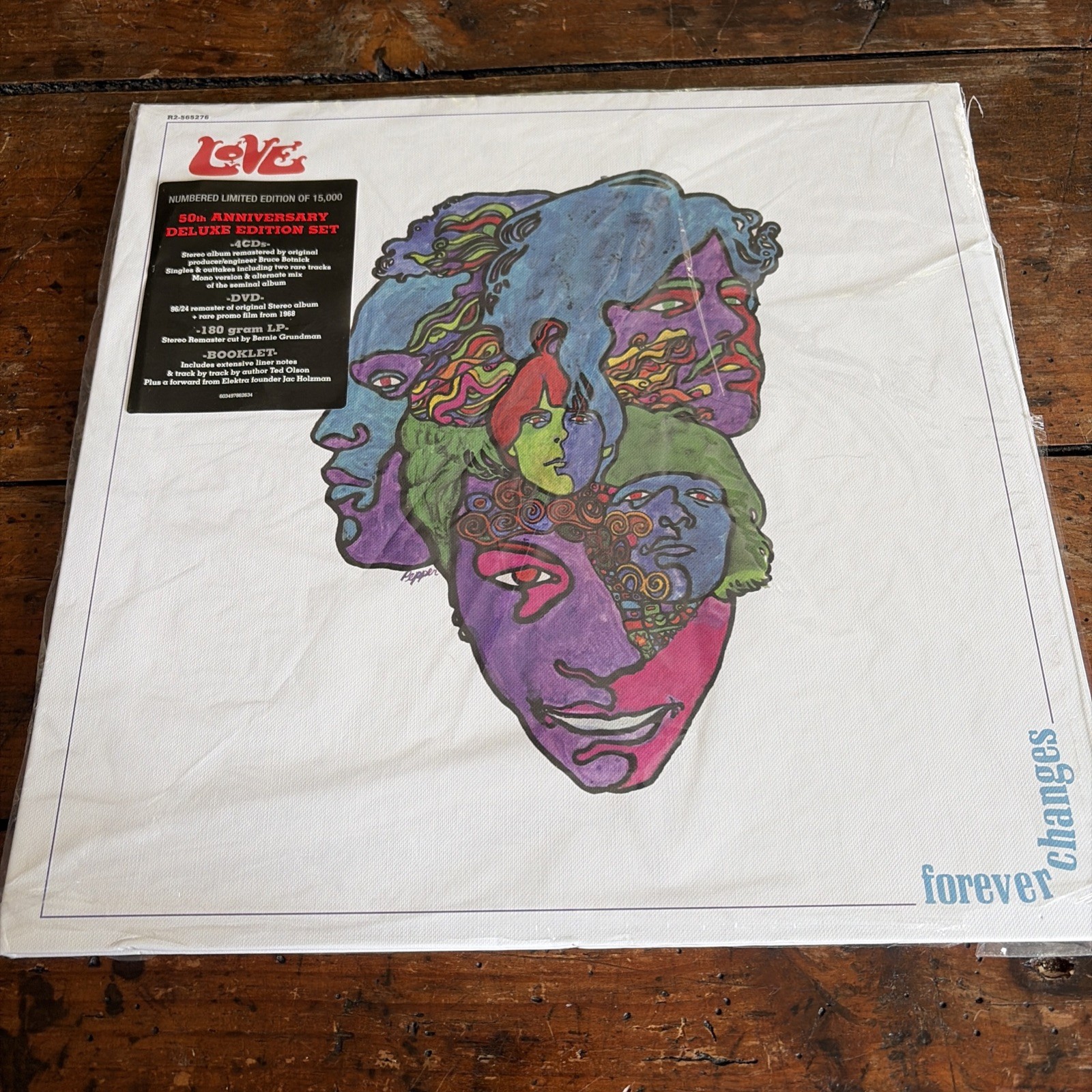 Love Forever Changes 50th Anniversary Deluxe Box Set LP 4CD DVD Limited Edition