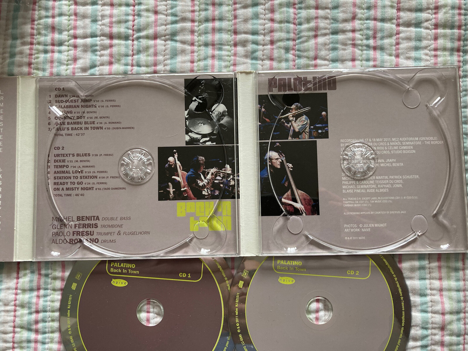 Palatino - Back in Town (Live Recording, 2012) 2CD digi
