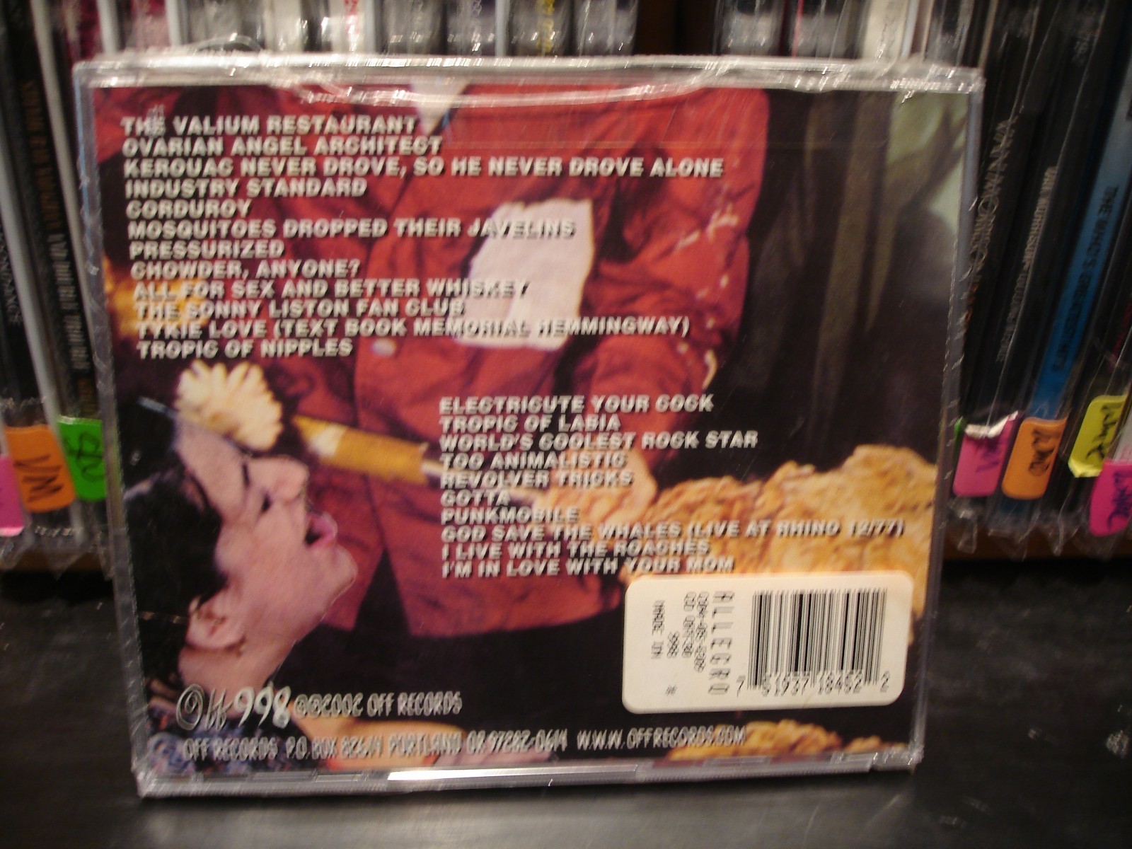 Completed Soundtrack For The Tropic Of Nipples ~ (CD 2002 Off Records OFF 998)