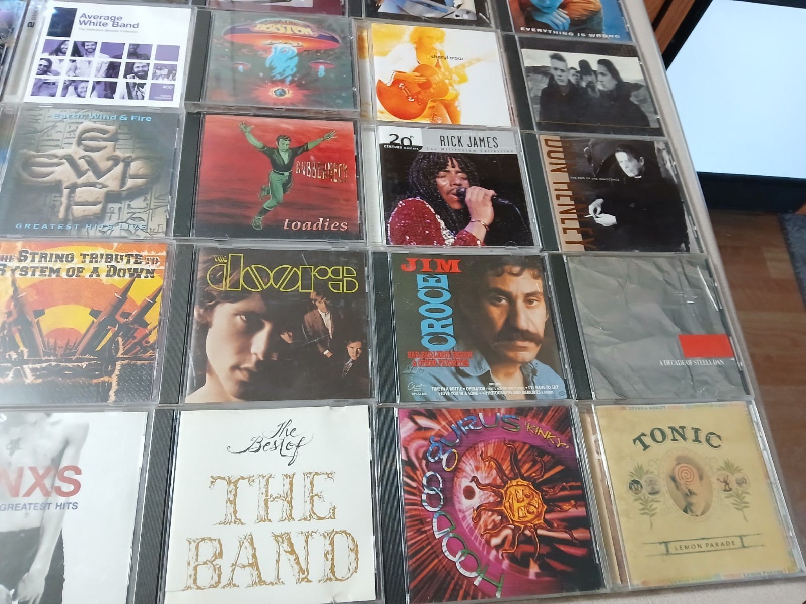 Classic Rock cd lot/42 the Doors,Steely Dan,Boston,Croce,the Band,Moby,Cars,Toni