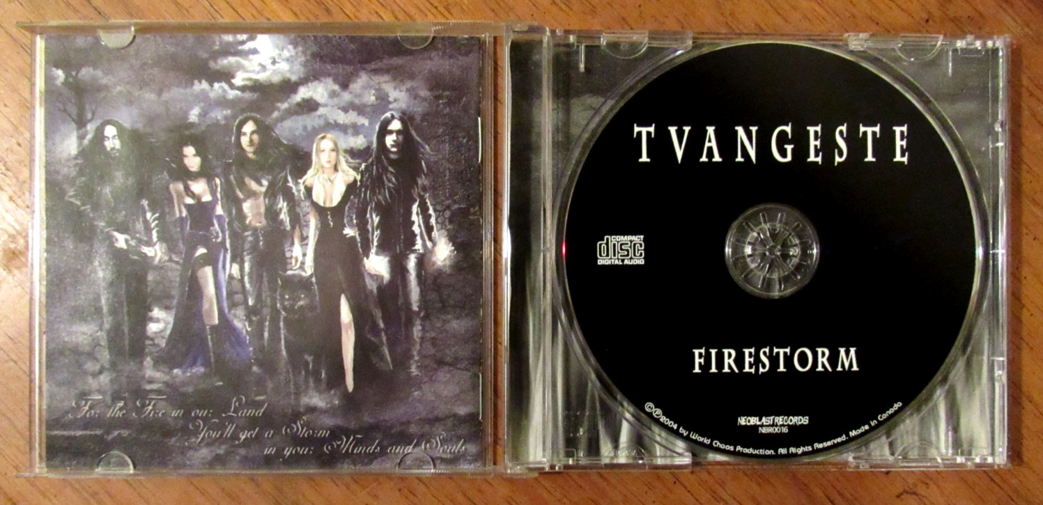 Tvangeste - Firestorm CD (2004) Neoblast; Gothic Black Metal from Russia