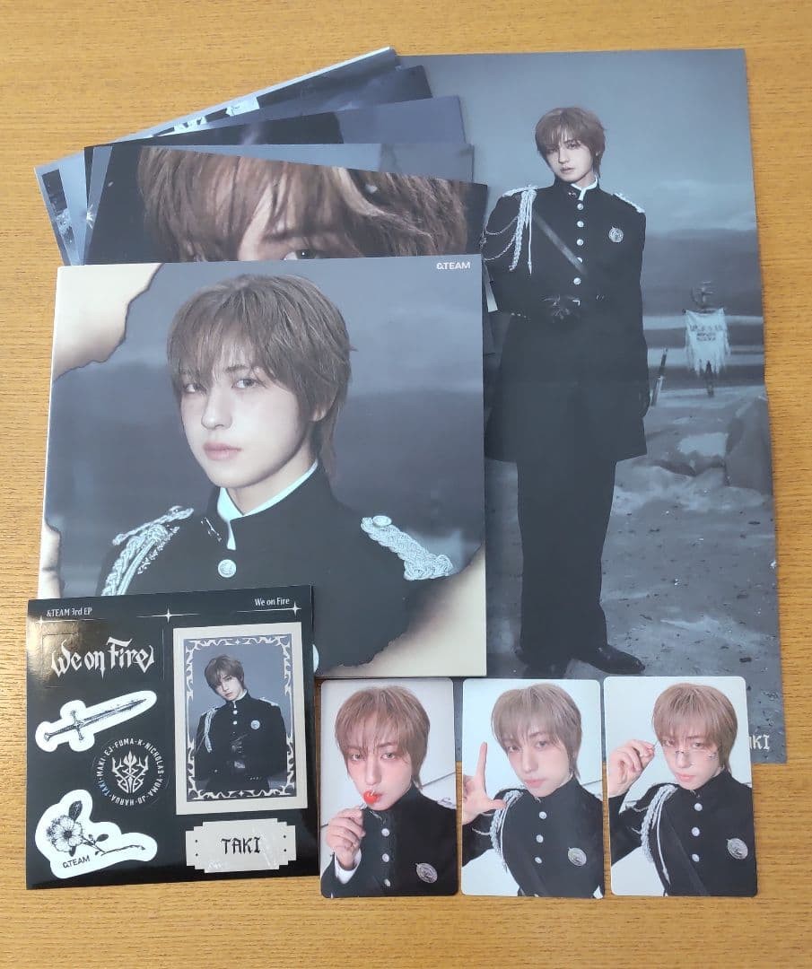 &TEAM TAKI We on Fire CD Photocard