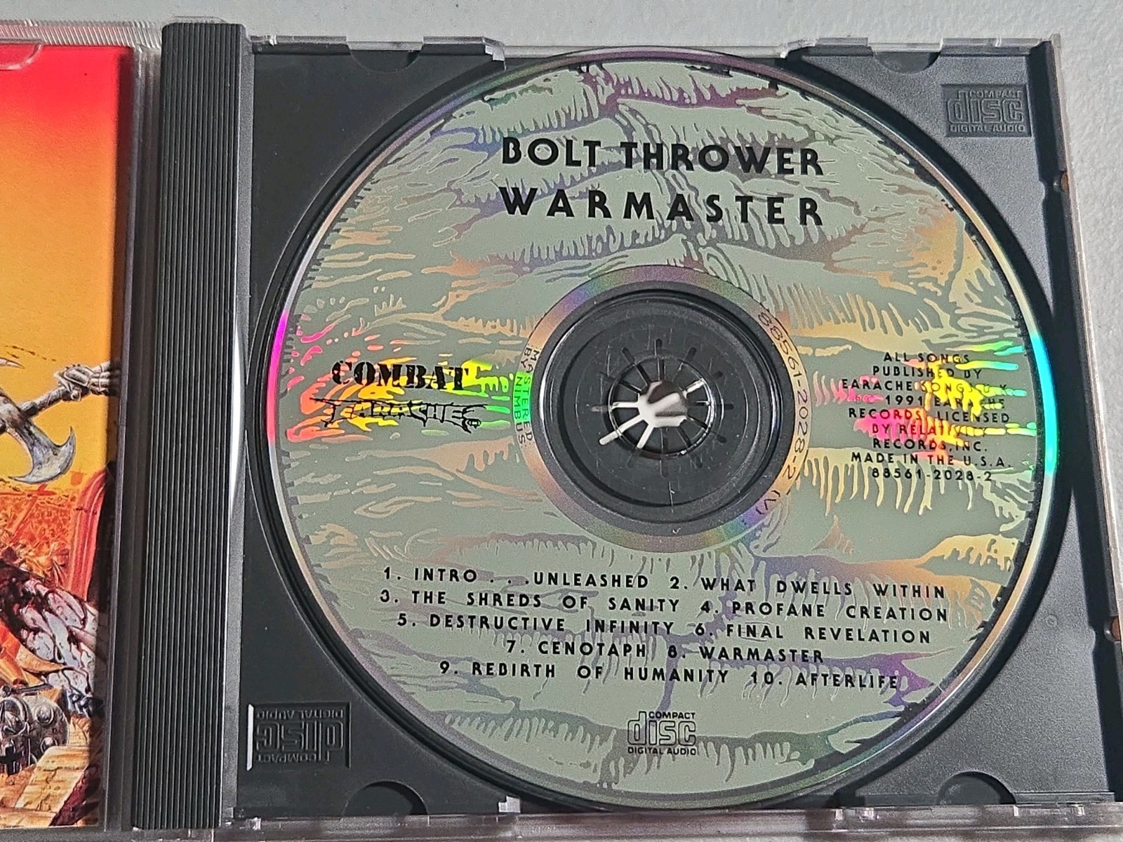 HTF Death Metal 90s Lot of 4 Bolt Thrower, Dark Angel, Deicide and Morbid Angel