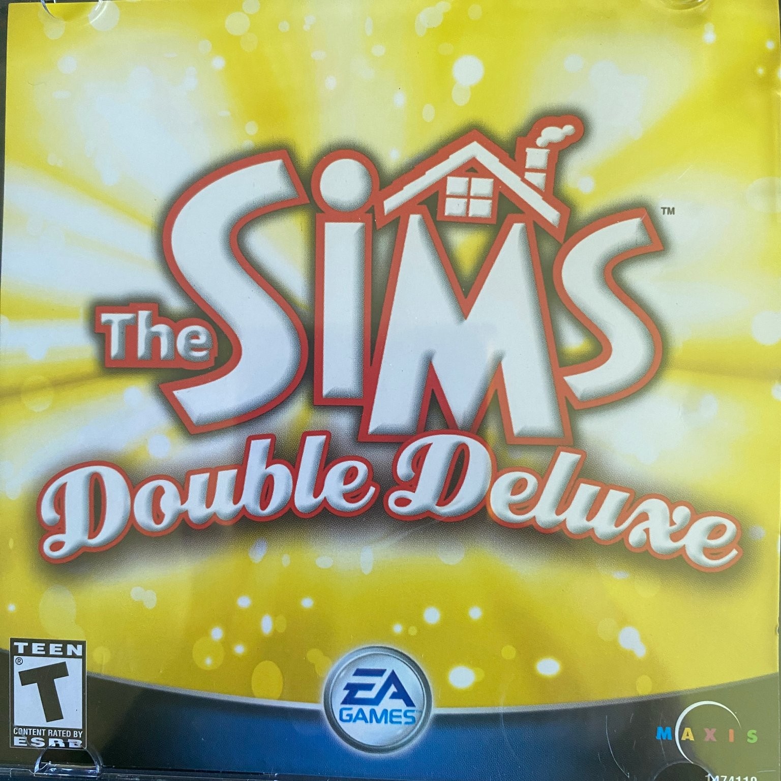 The Sims Double Deluxe PC Game Maxis EA Games Simulation Strategy