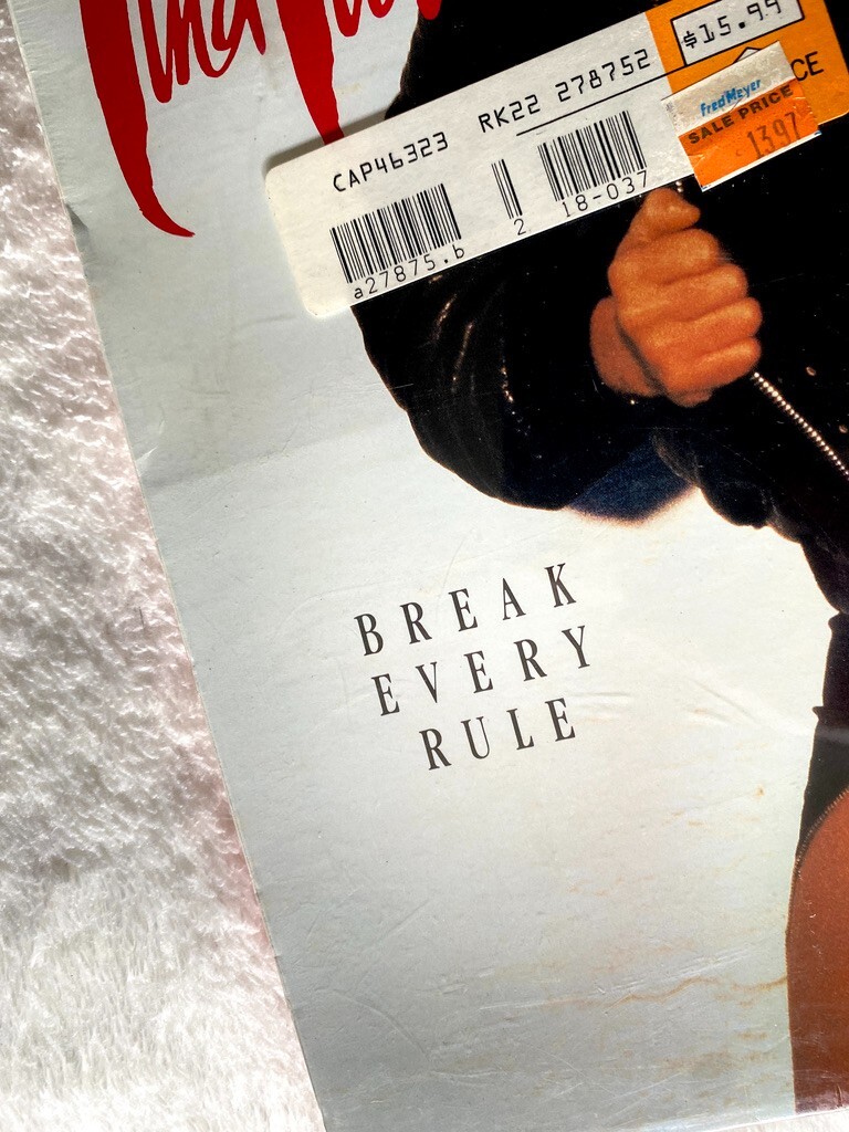 TINA TURNER BREAK EVERY RULE SEALED CD LONGBOX ALBUM LP BOX SET PROUD MARY IKE