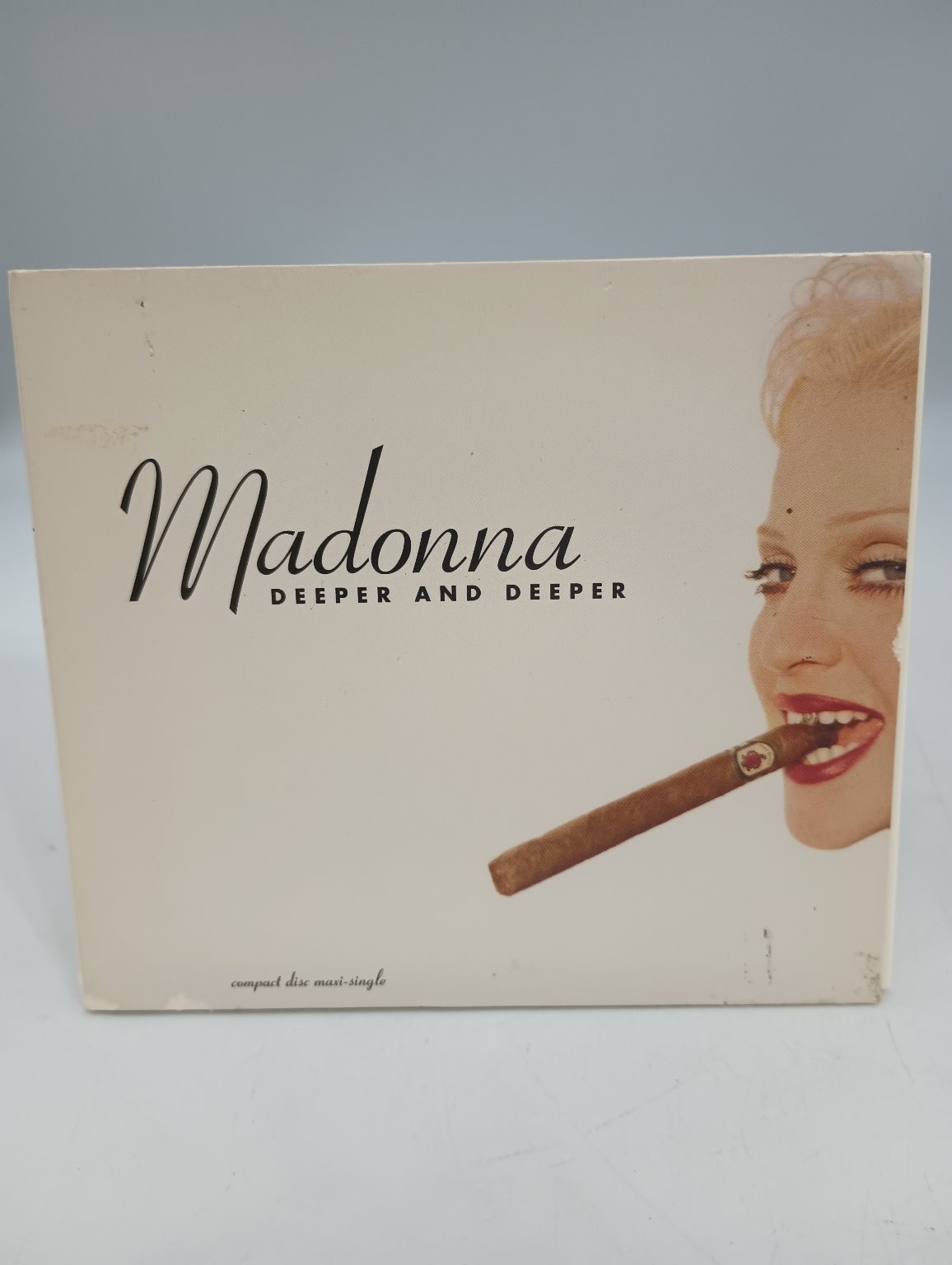 Madonna – Deeper and Deeper CD Single 1992 Maxi-Single Pop Dance Maverick Sire