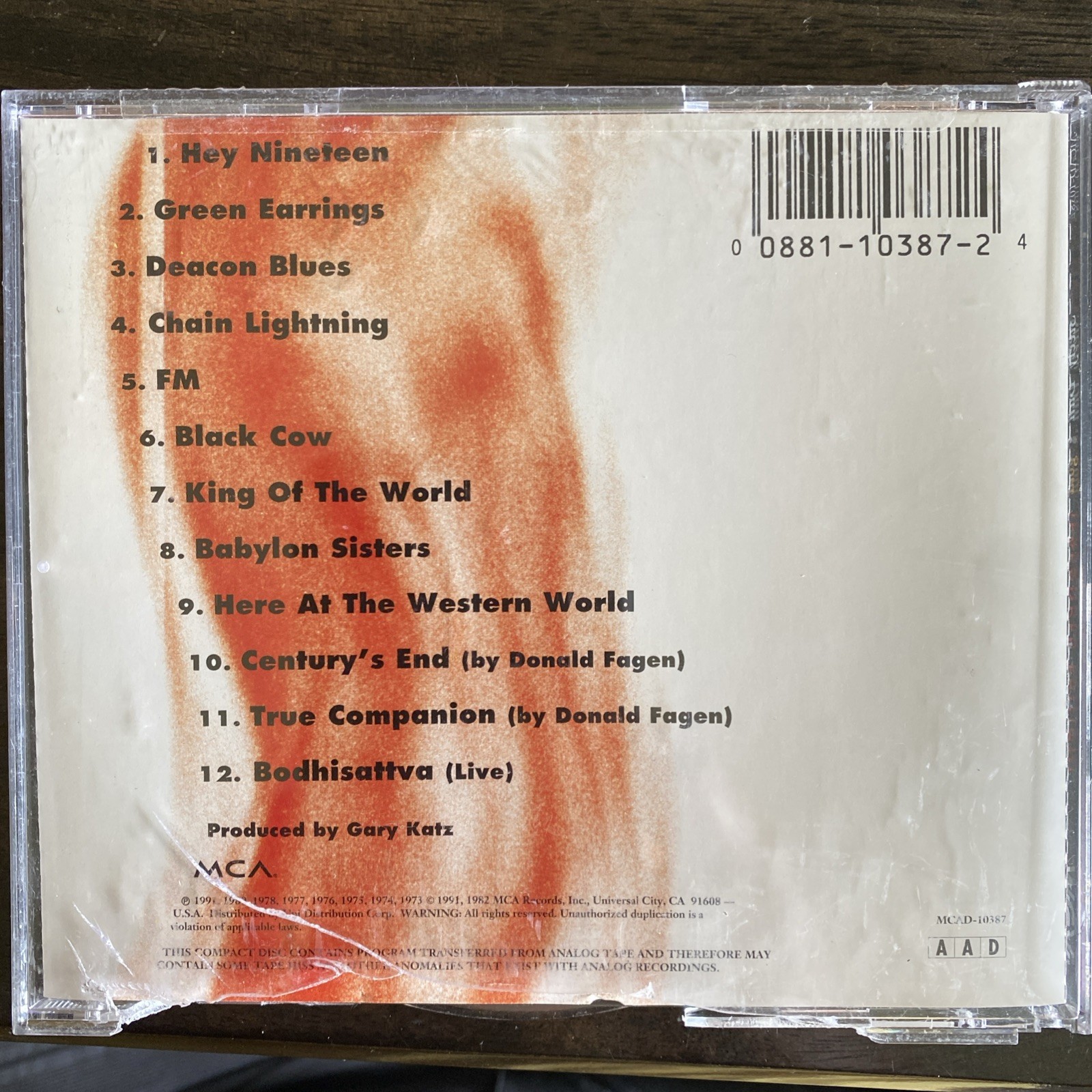 Lot of 3 CDs: Steely Dan: Pretzel Logic, gold, Alive In America (34 Songs)