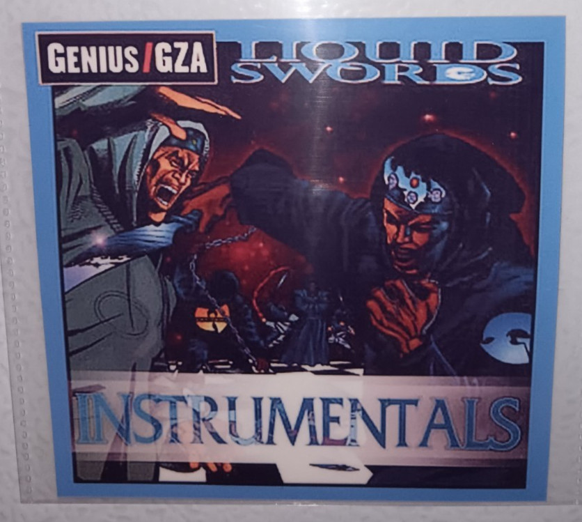 CD Rap/Hip-Hop, GZA - Liquid Swords (Instrumentals) Mixtape