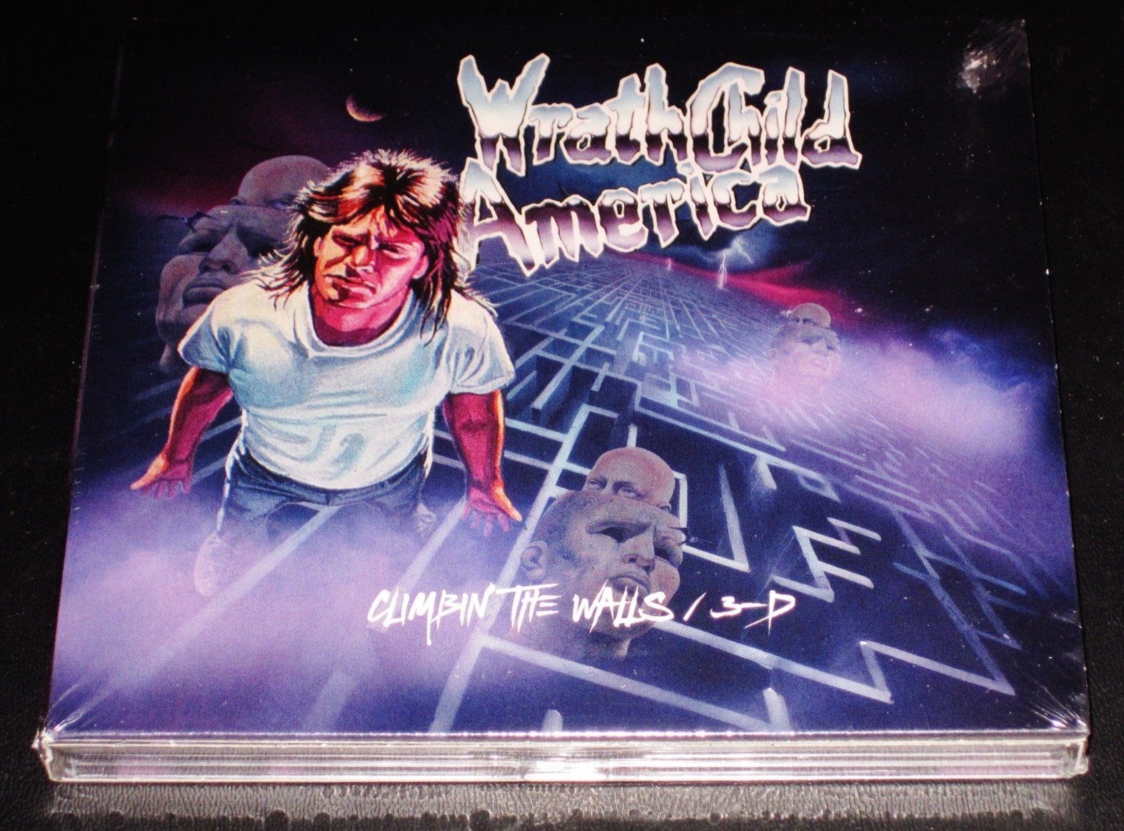 Wrathchild America: Climbin' The Walls, 3-D 2 CD Set 2025 Dissonance Digipak NEW