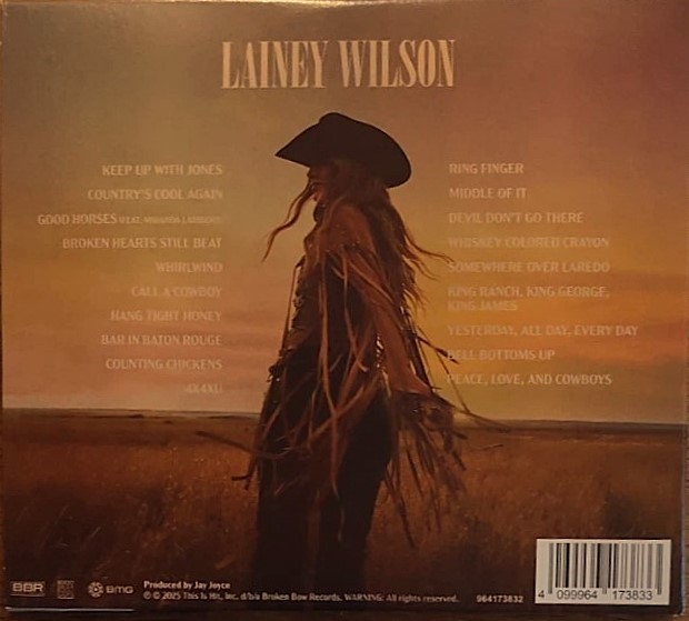 LAINEY WILSON Whirlwind (Deluxe Edition) CD (2025) 19 Trks w/ "4x4xU" NEW/SEALED