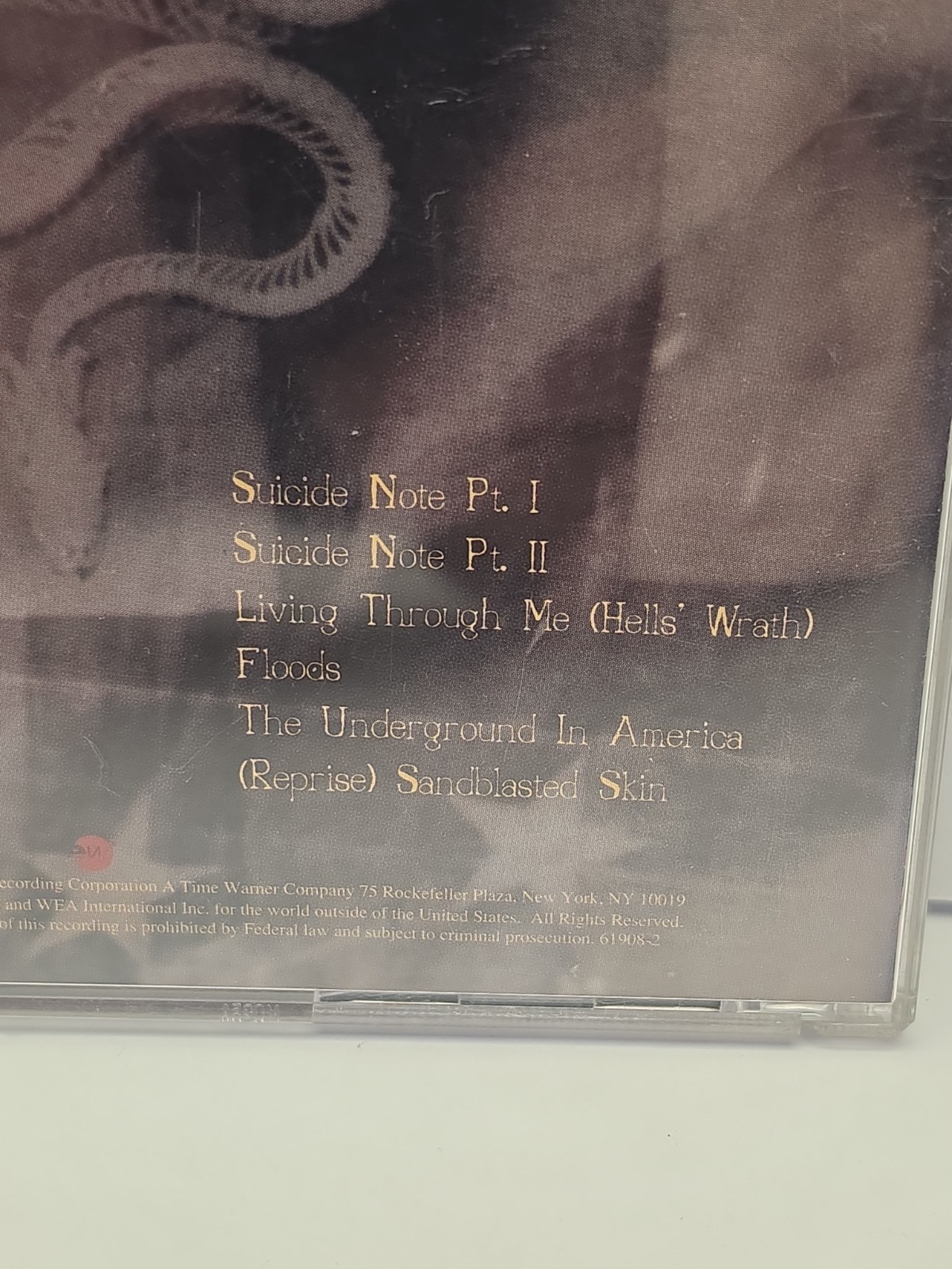Pantera The Great Southern Trendkill CD Rock Album 1996 East West