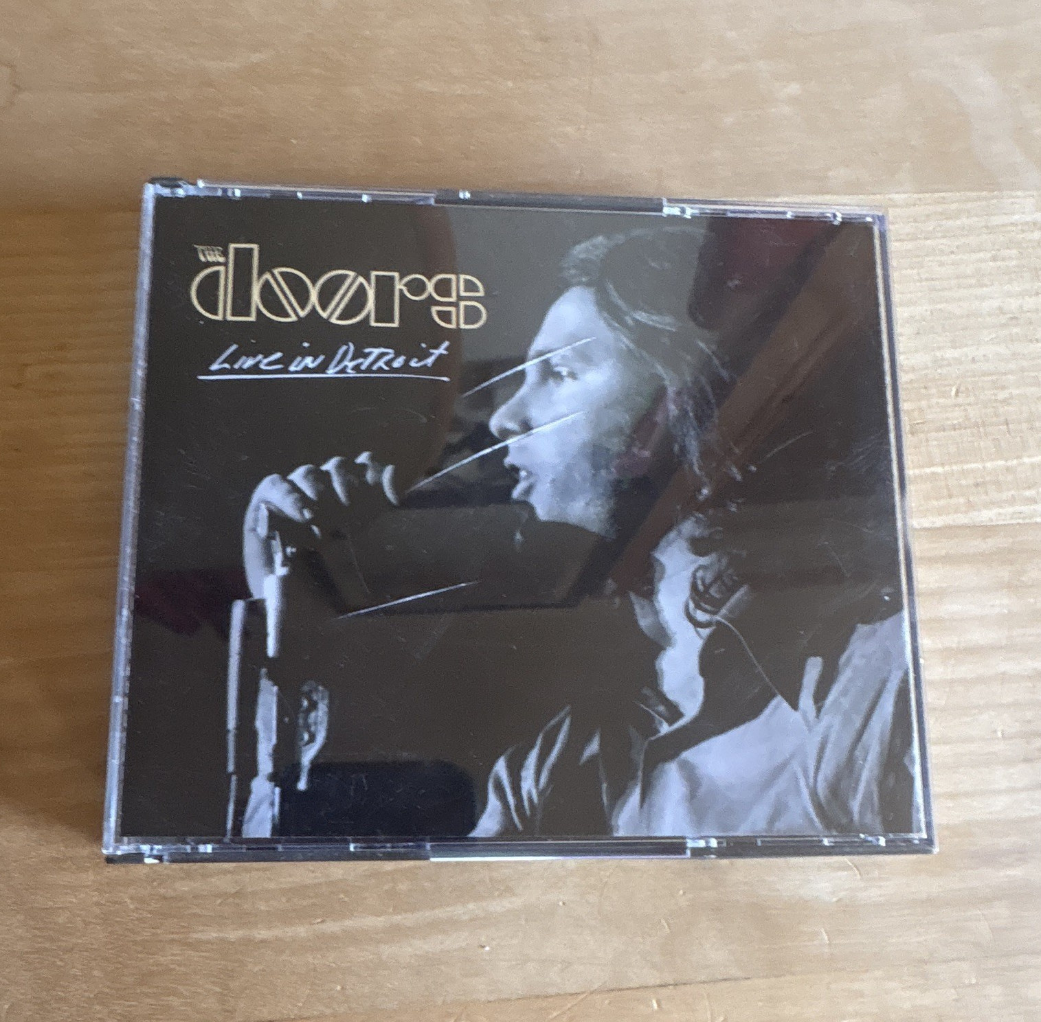 The Doors Live in Detroit CD Album 2000 Bright Midnight Rock Jewel Case