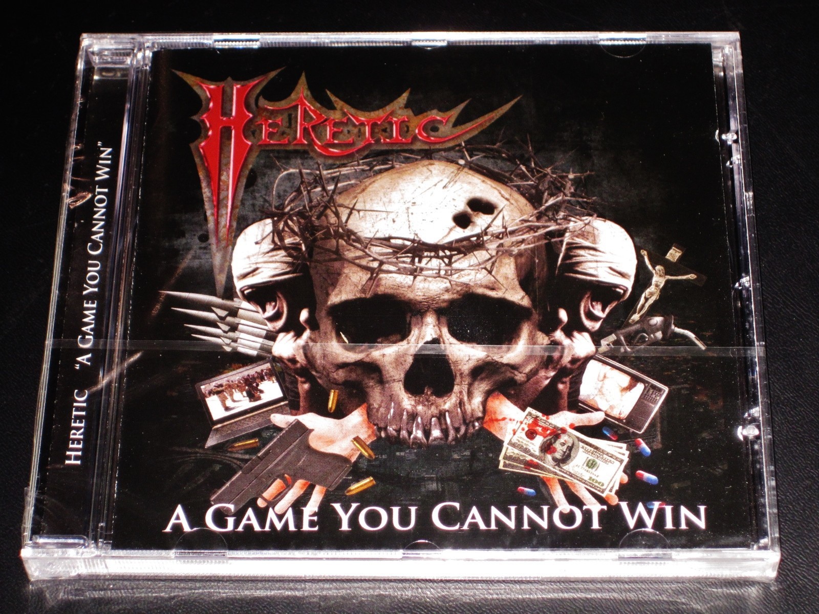 Heretic: A Game You Cannot Win CD 2017 Dissonance UK DISS095CD Jewel Case NEW