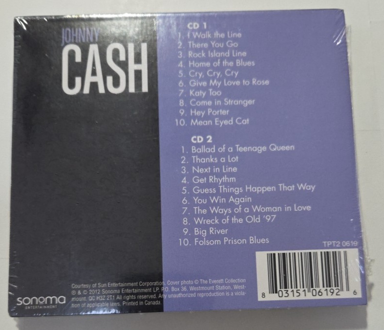 Johnny Cash- Johnny Cash Collector's Edition 2xCD Set NEW SEALED!