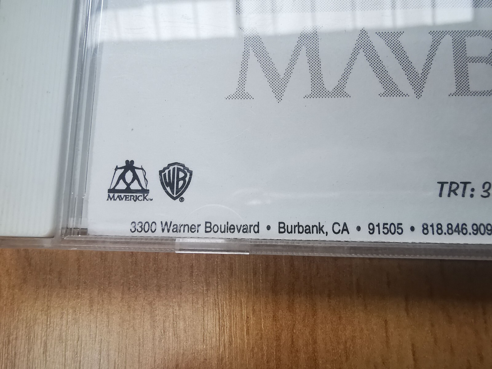 MADONNA CD Music 1 Track Pre-production 'In-House' REFERENCE CD PROMO V Rare