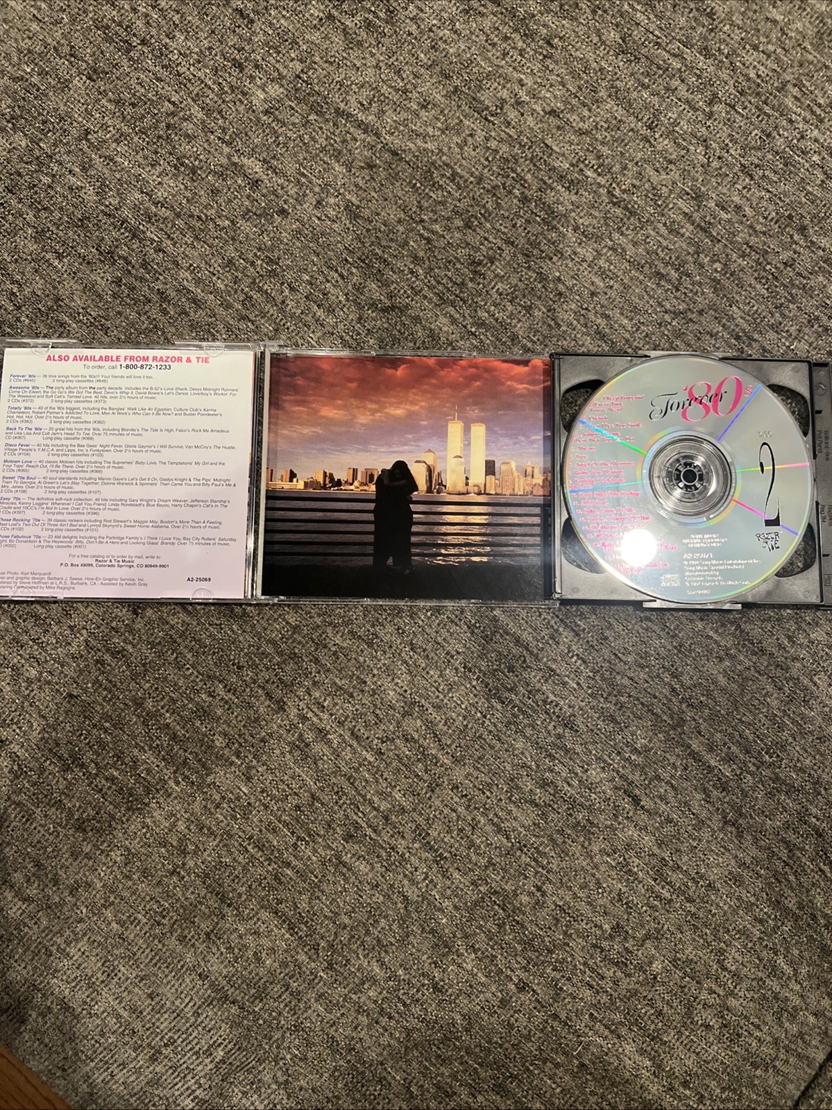 Forever 80s by Various Artists (2 CD Set, 1994 Razor & Tie) 1980s Compilation