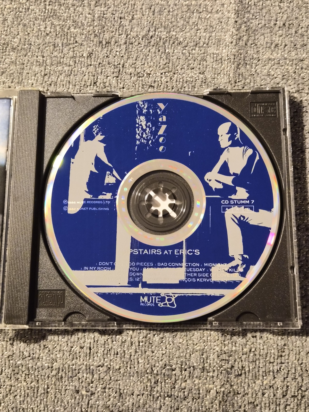 (630) Yazoo Upstairs at Eric’s CD STUMM 7 Mute Records Synth Pop Album