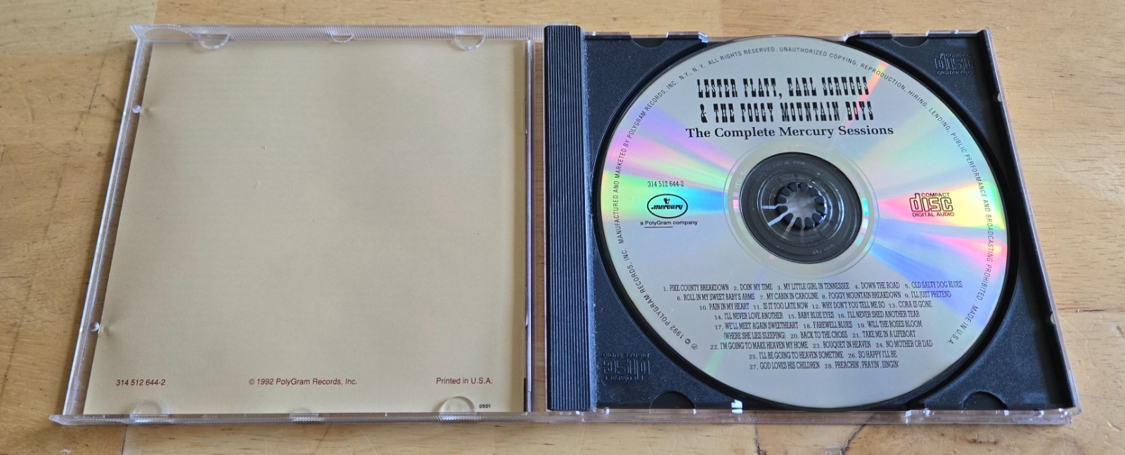 Lester Flatt Earl Scruggs And The Foggy Mountain Boys The Complete Mercury - CD