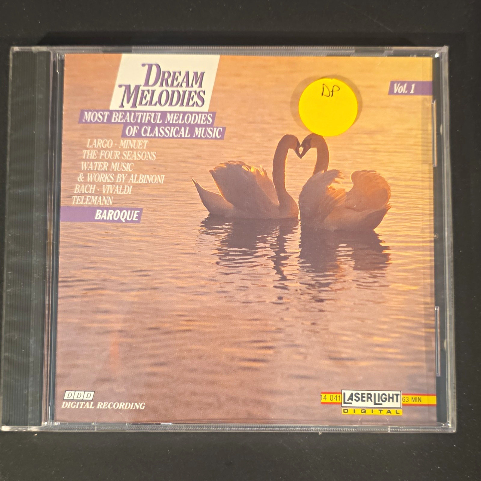 LaserLight Digital Dream Melodies Vol. 1 Baroque CD 1992 Stereo DDD 14 041