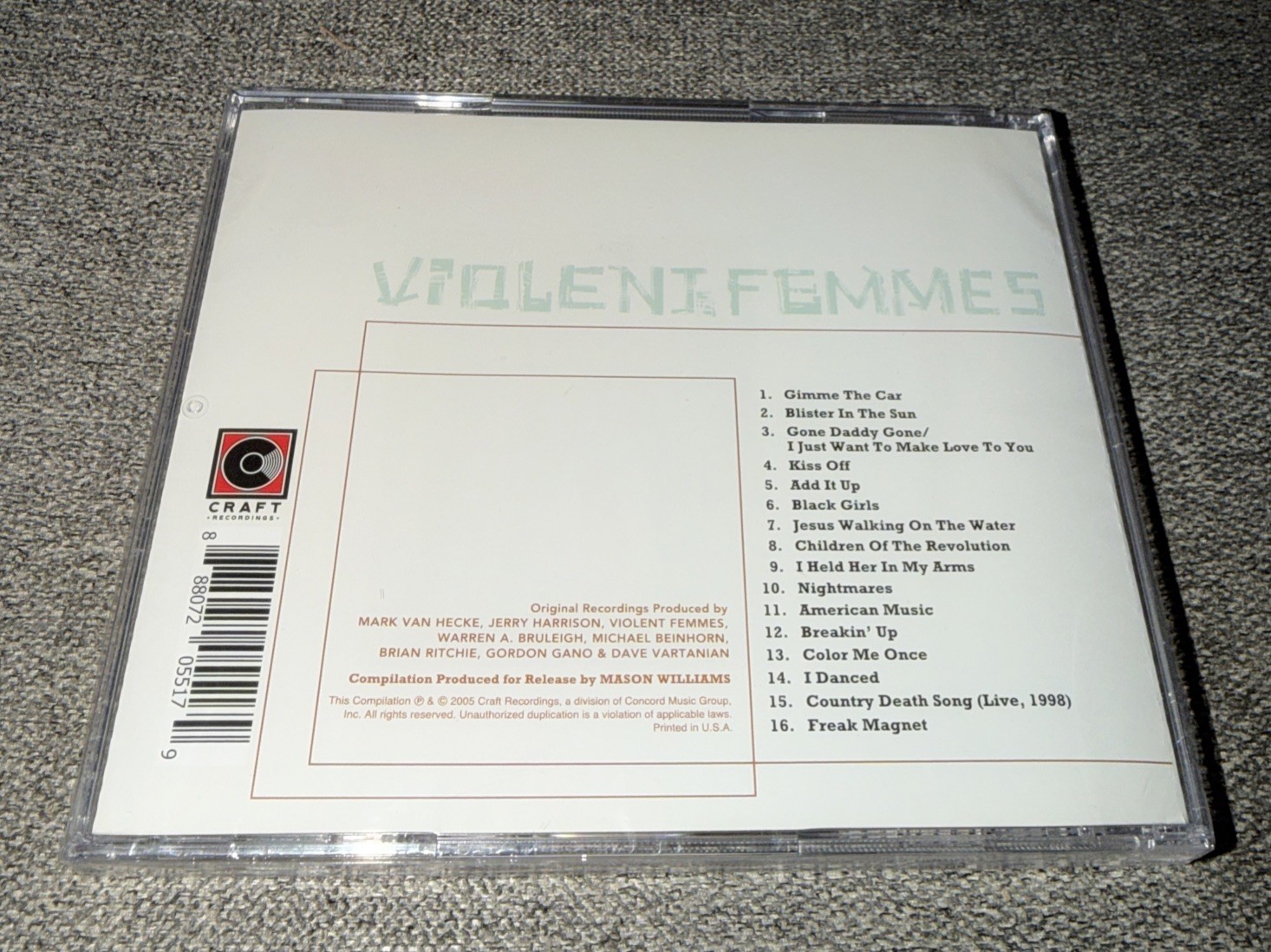 Permanent Record: the Very Best of Violent Femmes (New CD)⭐️Buy Any 3 Get 1 Free