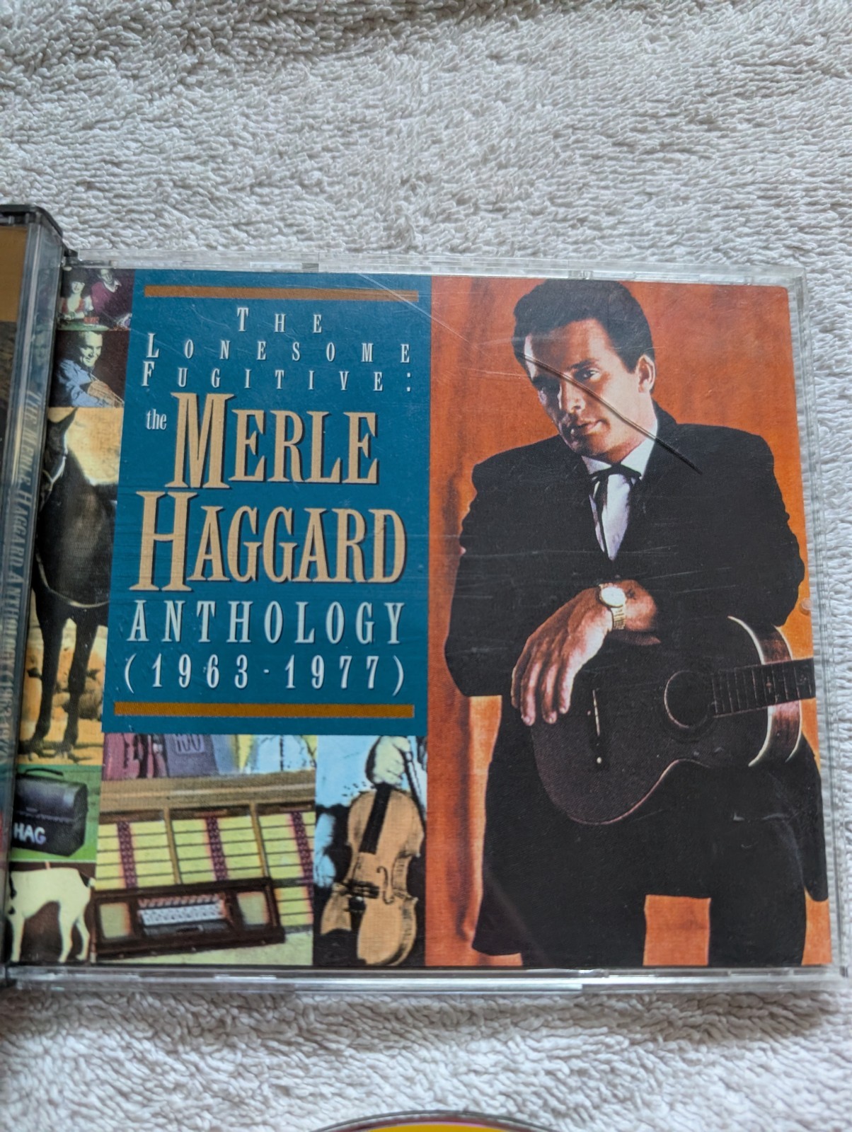 Merle Haggard The Lonesome Fugitive Anthology 1963 - 1977 2 CD 40 Greatest Hits