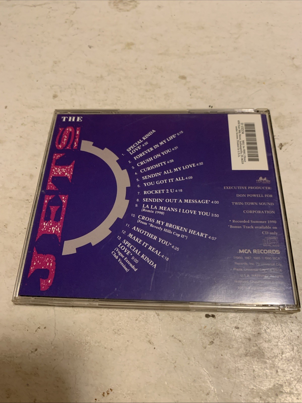The Jets – Believe CD 1989 Pop R&B Soul MCA Records Columbia Record Club. CD10
