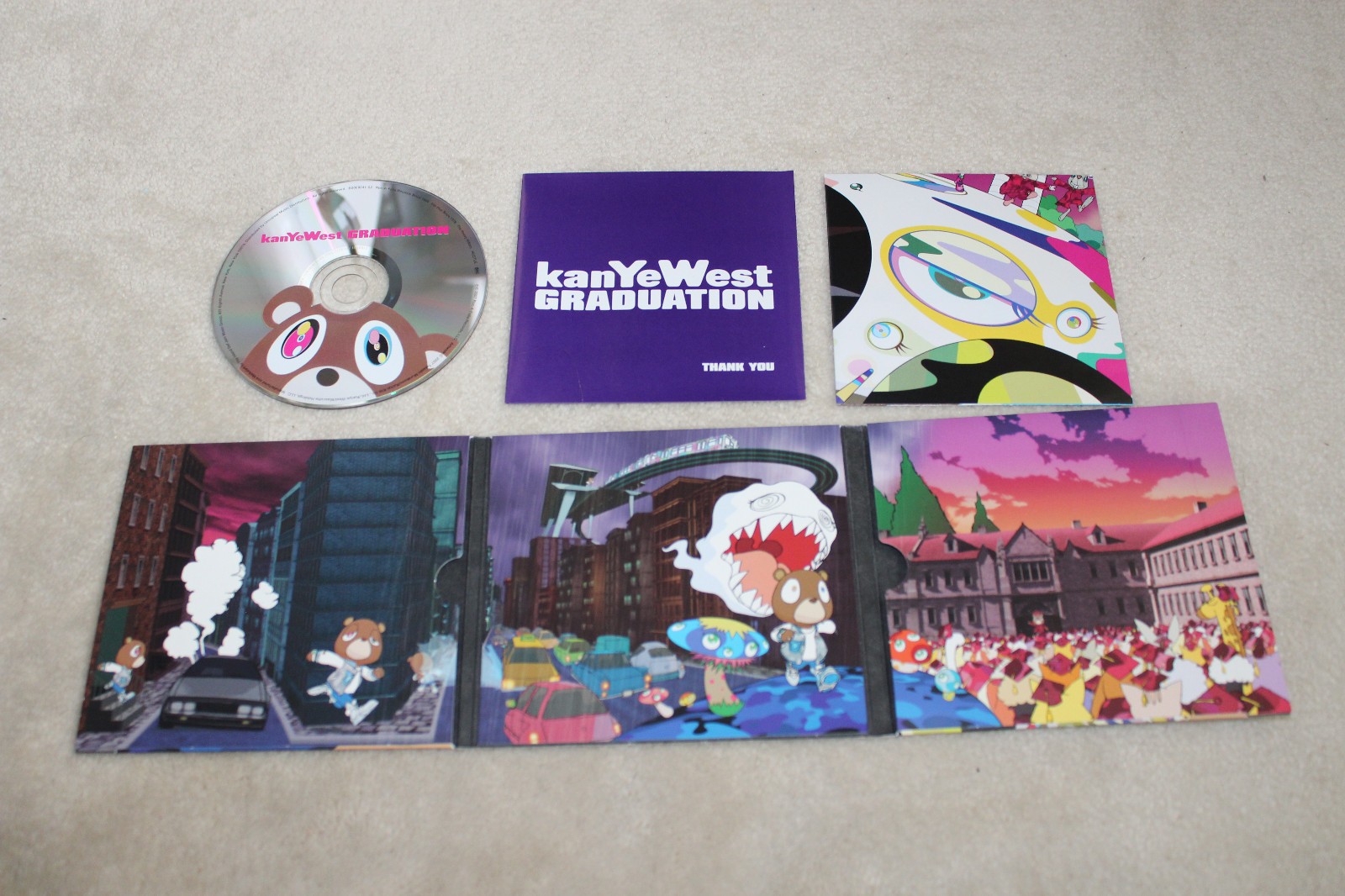Kanye West - Graduation (CD 2007 Roc-A-Fella) Rap, Hip-Hop, Ye