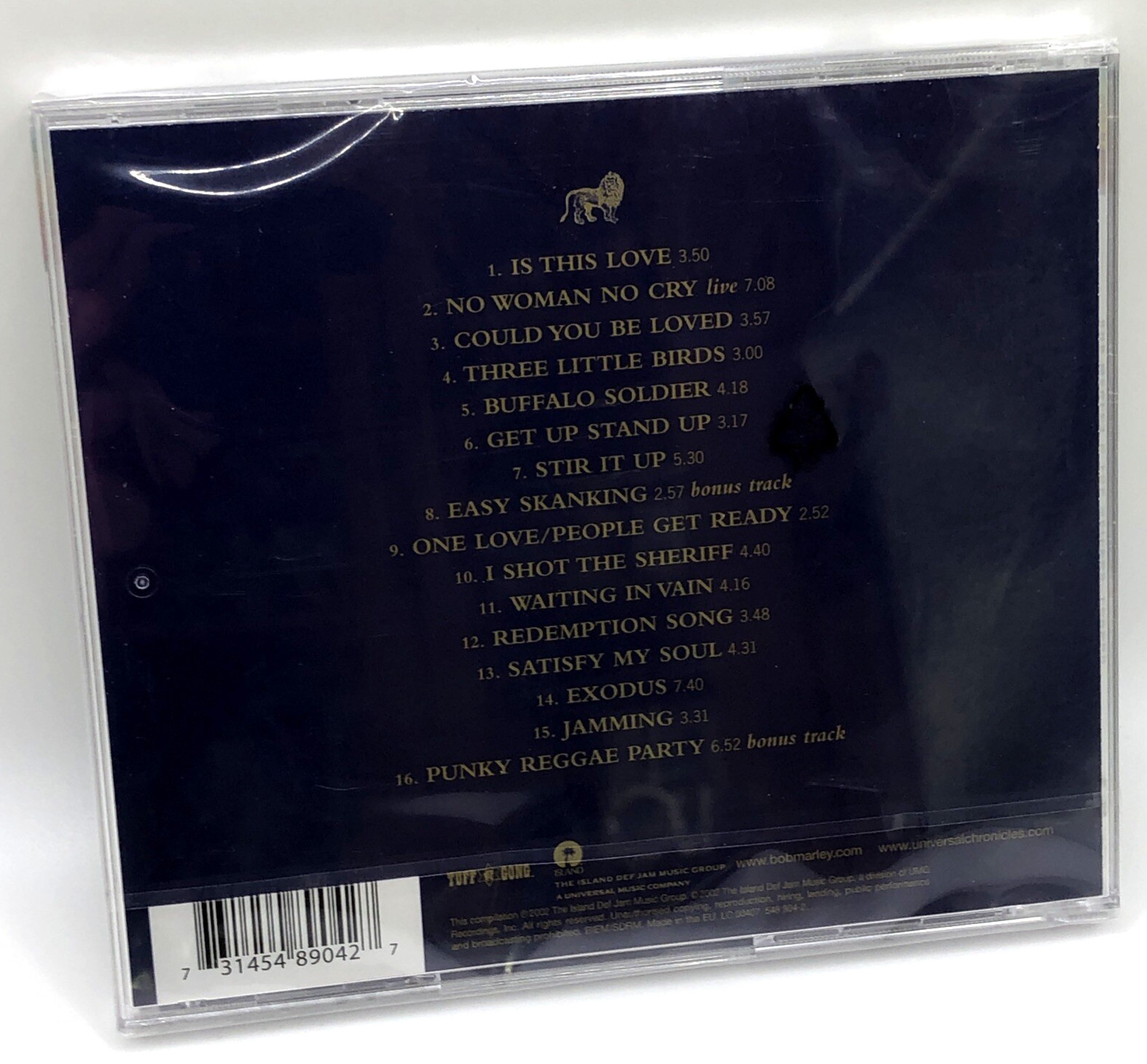Bob Marley and The Wailers: Legend CD Album Compilation - New Sealed