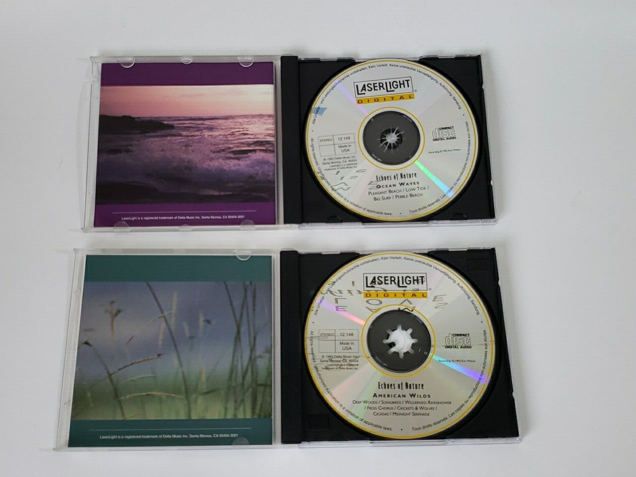 Echoes of Nature 4 CD Set The Natural Sounds of the Wilderness Audio Relaxation