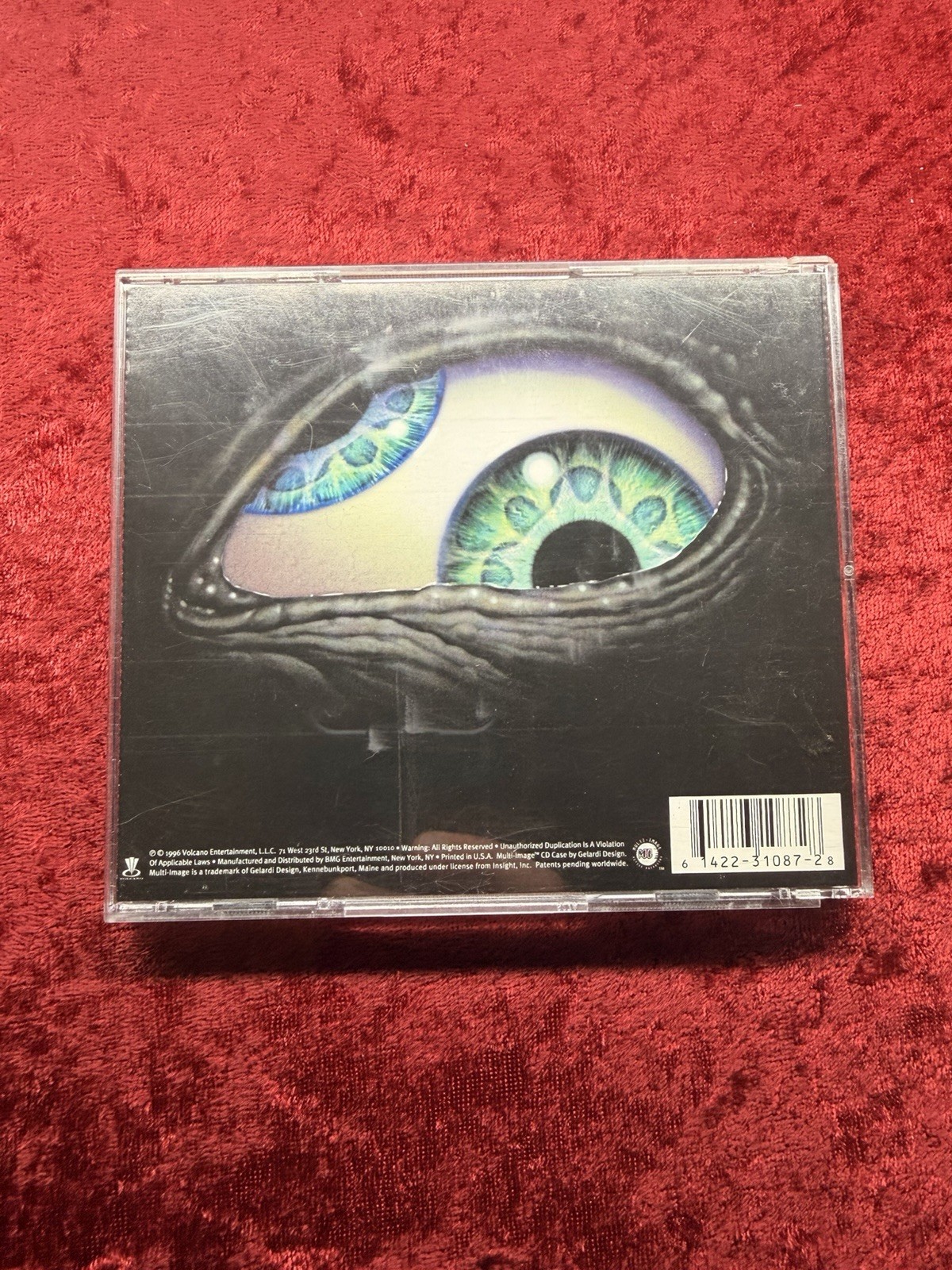 Tool Aenima CD Original Lenticular 3D Cover Bill Hicks Insert Complete