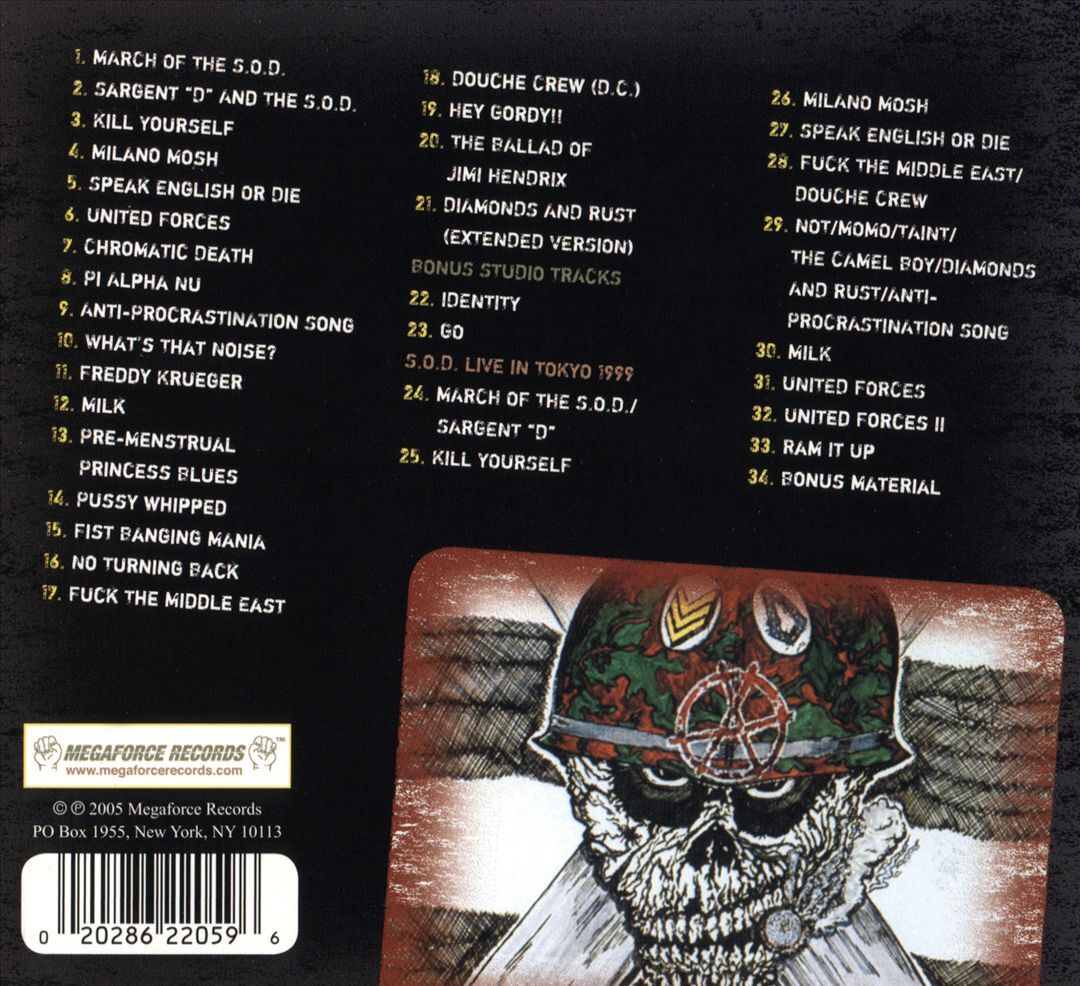 STORMTROOPERS OF DEATH/S.O.D. (STORMTROOPERS OF DEATH) - SPEAK ENGLISH OR DIE [3
