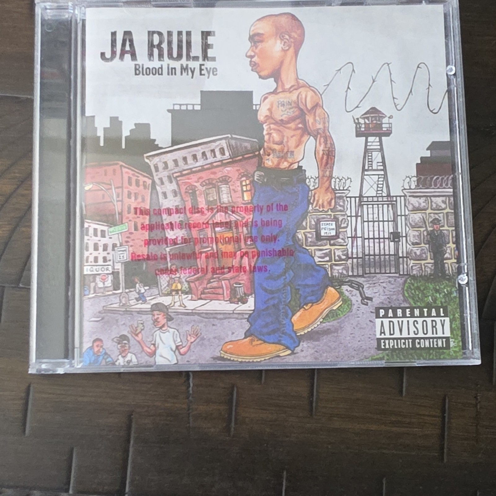 Ja Rule Blood In My Eye CD Album 2003 Murder Inc. Parental Advisory Explicit