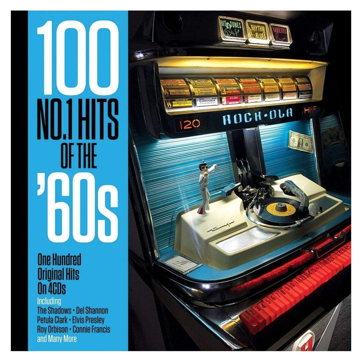 Various Artists – 100 No.1 Hits Of The '60s 4 CD Set - NEW