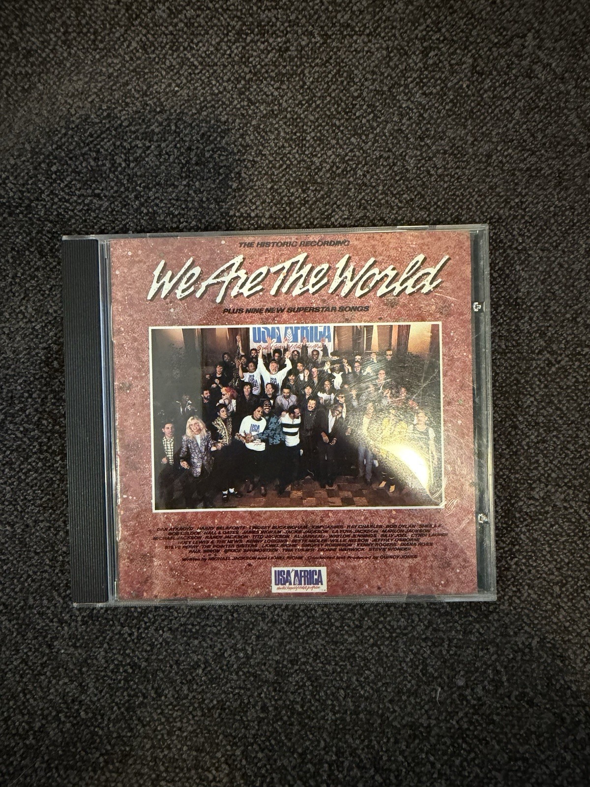 We Are The World Full Length Compilation CD By USA By Africa