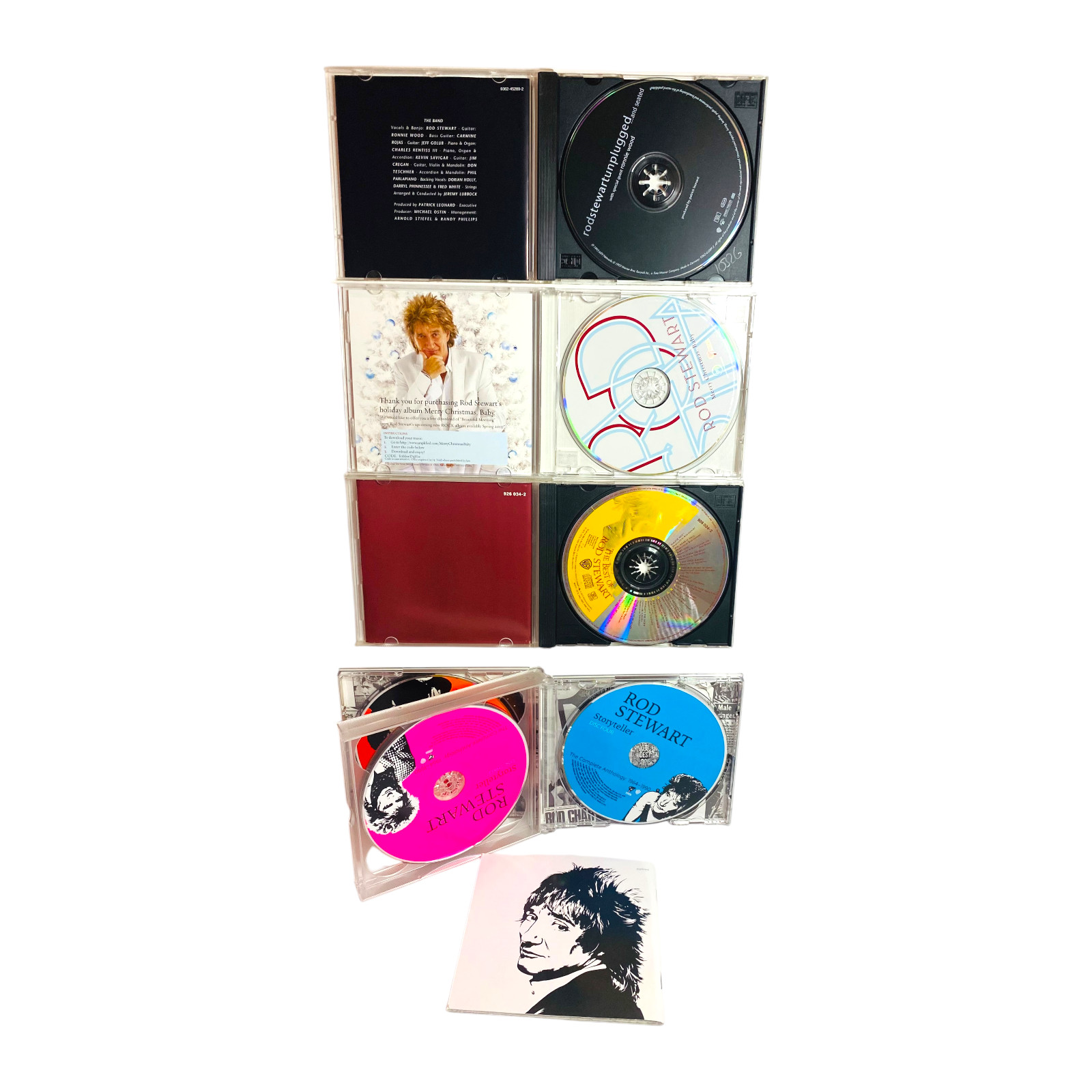 Rod Stewart ( CD Bundle ) Storyteller: Anthology, Best Of, Blood Red Roses....