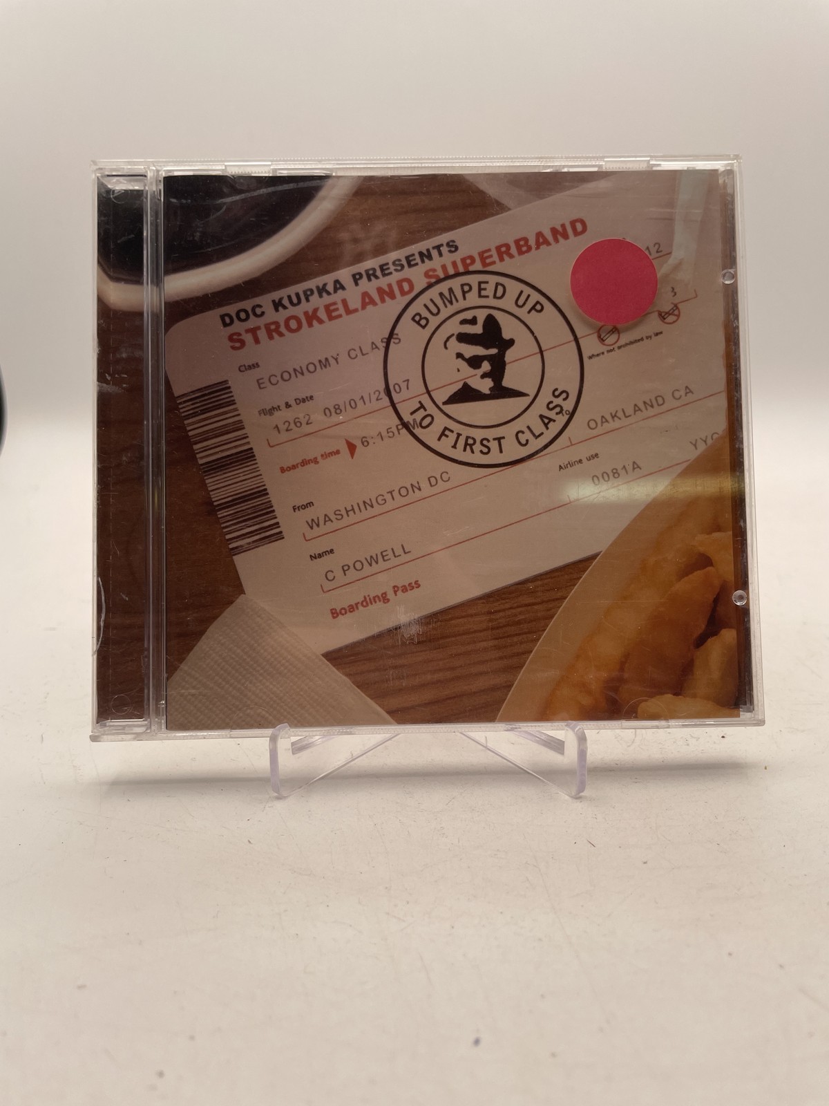 Strokeland Superband - Bumped Up To First Class CD Doc Kupka Soul Funk Jazz 2007