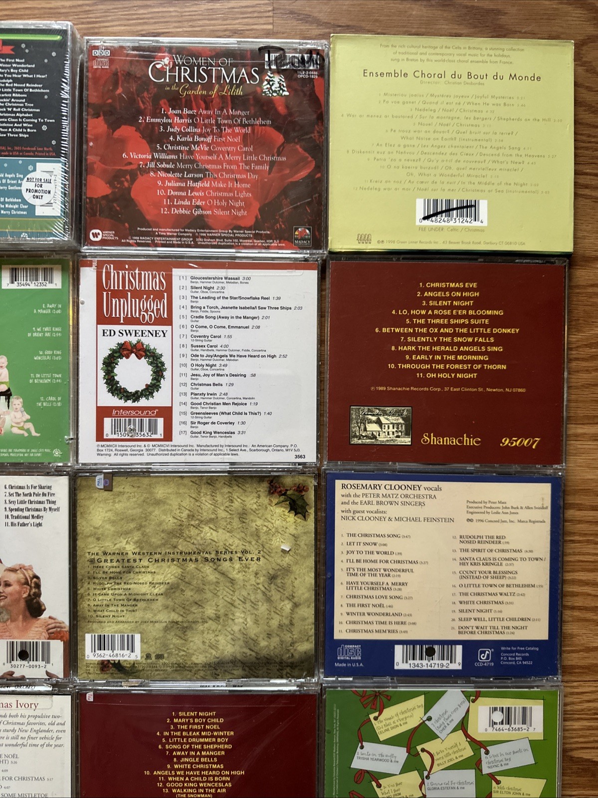 Lot of 20 CHRISTMAS HOLIDAY CDs Pop Rock Jazz Classical Country Kids New Sealed