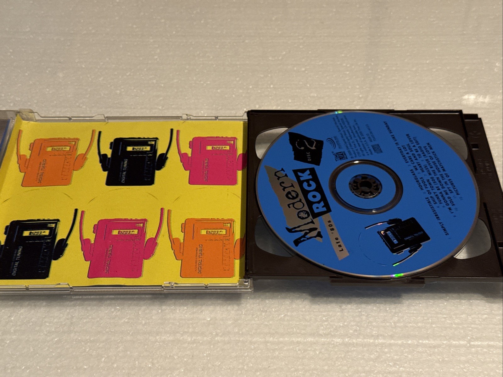 TINME LIFE: MODERN ROCK LATE 80s 2-CD SET [MILD WATER DAMAGED INSERTS!] RARE OOP