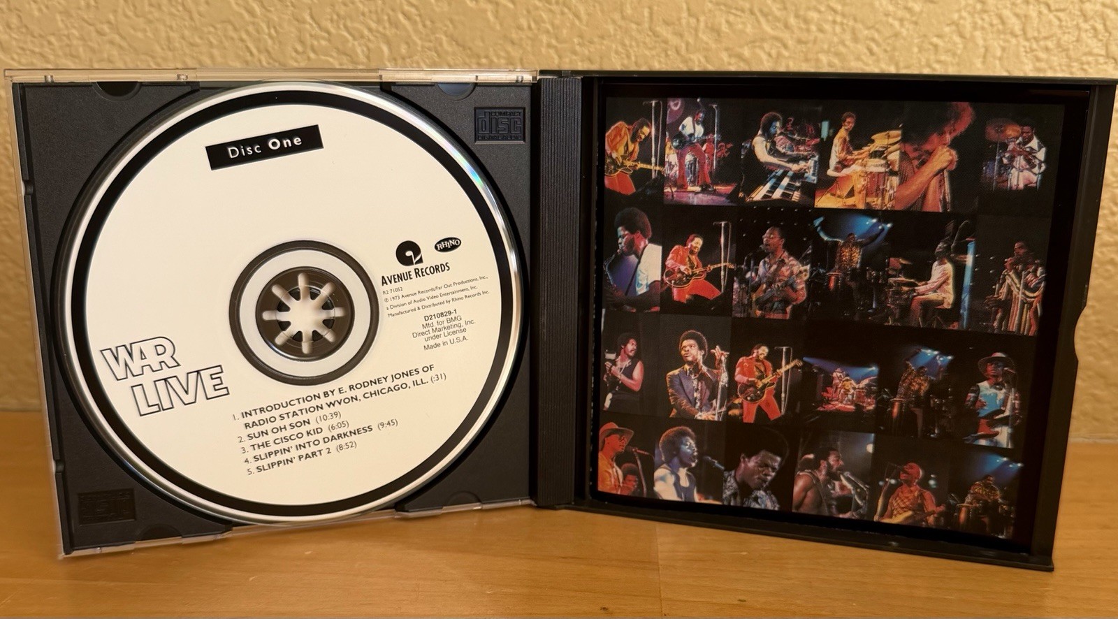 War Live 1973 2CD