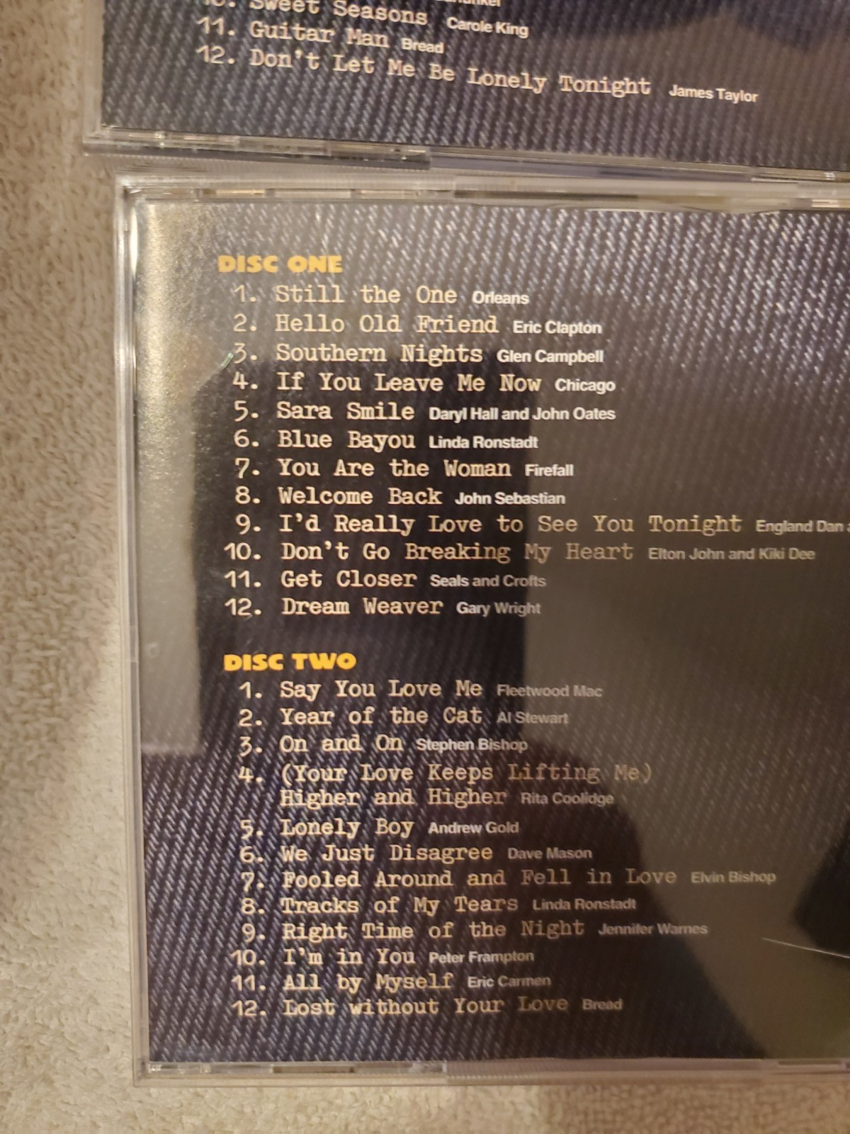 Singers and Songwriters 1960s and 1970s (12 CD set) Over 150Time Life Big hits!