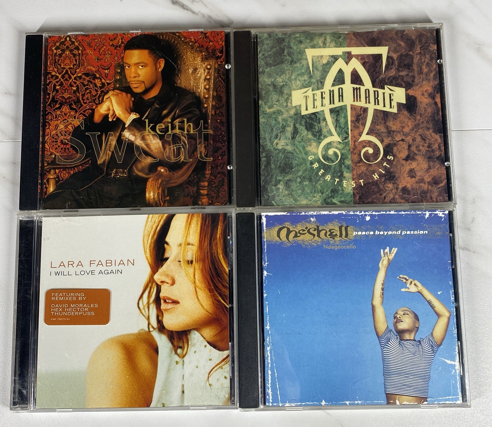 Soul R&B Funk CD Lot of 24 - R. Kelly, Tamia, Keith Sweat ..... all pictured