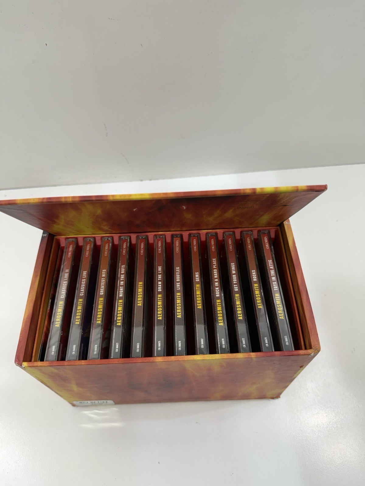 Aerosmith *Box of Fire* 🔥 13-CD Limited Edition Box Set Columbia Records 1994