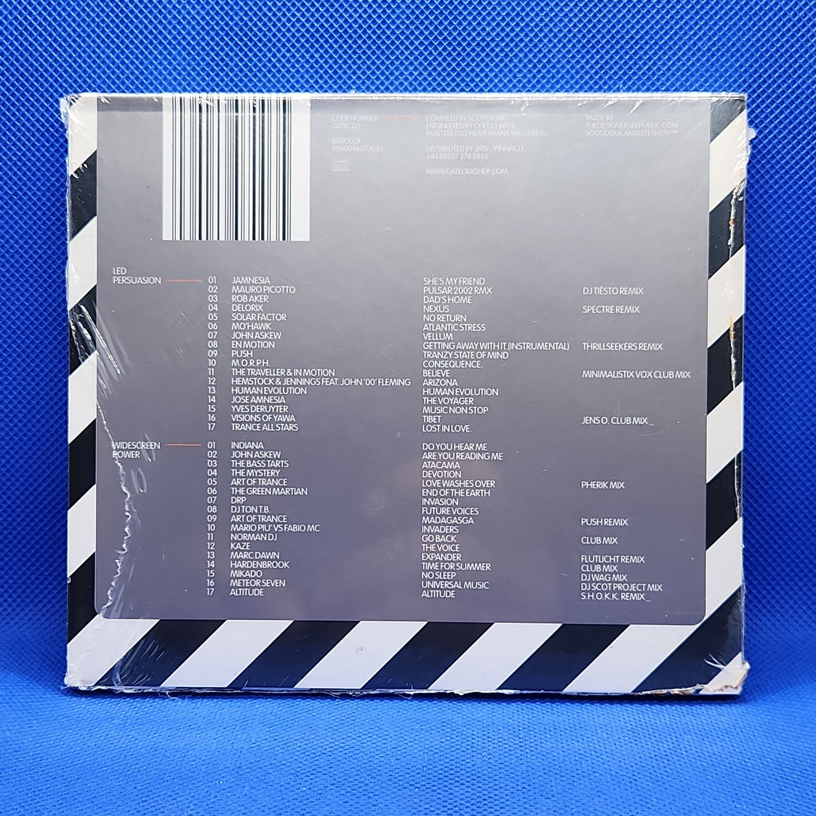 Gatecrasher: Digital Trance by Various (2xCD 2002)House Trance NEW ucdG-VU