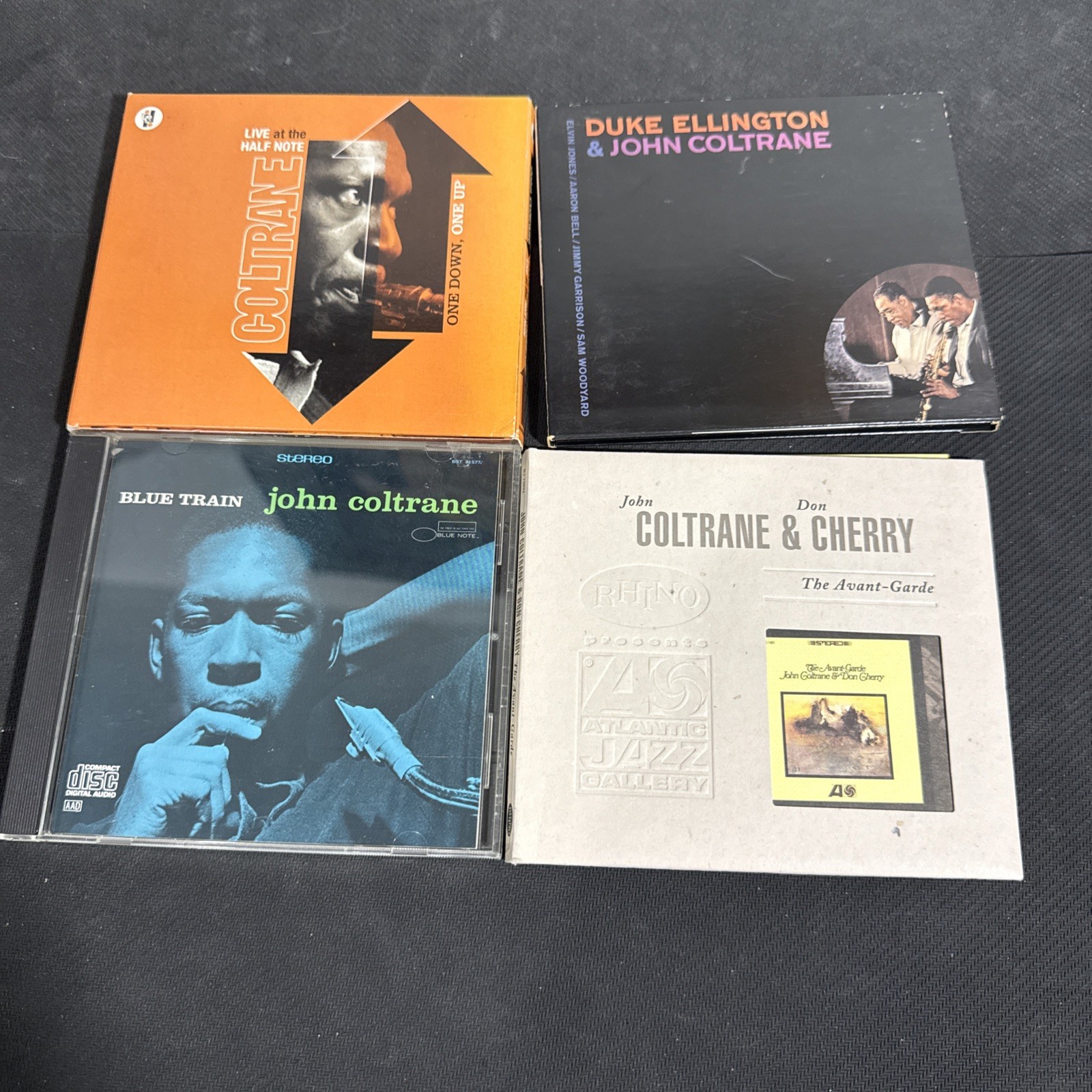 John Coltrane 4 Album Lot One Down Blue Trane Avant-garde Don Cherry Ellington