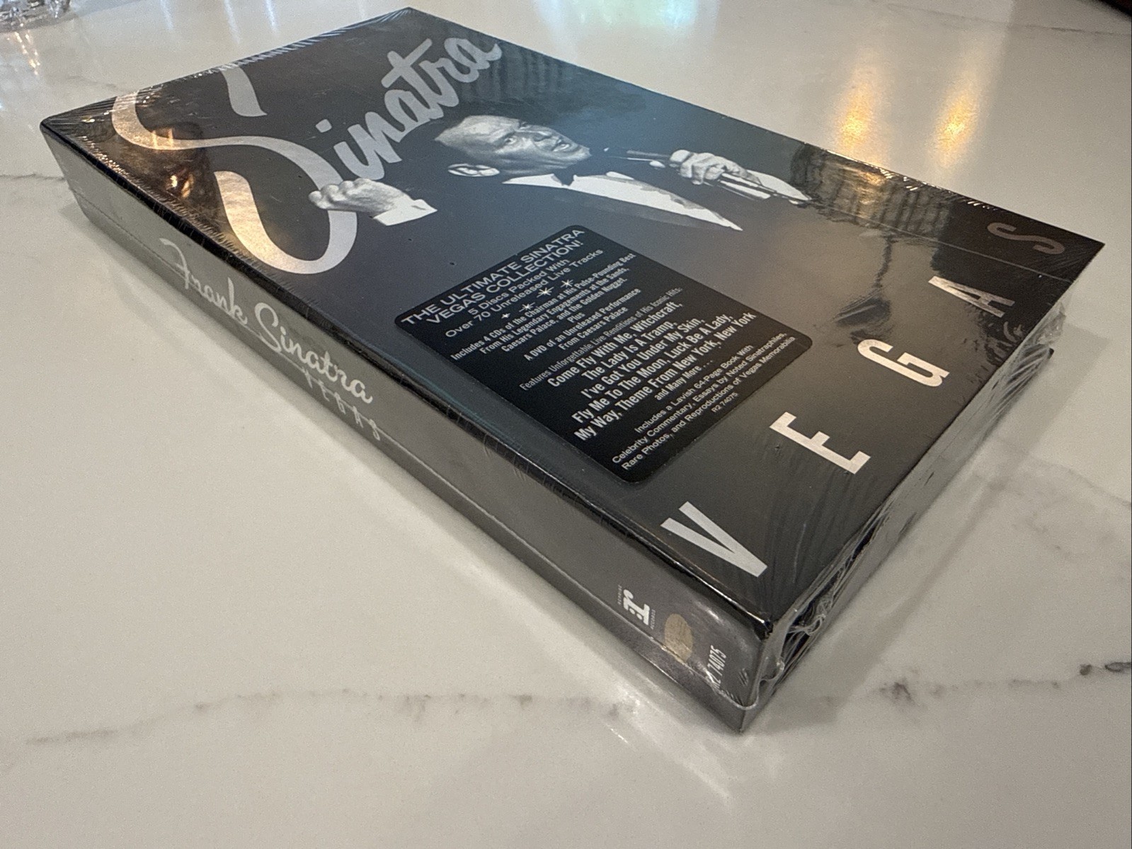 Brand New Sealed -Frank Sinatra The Ultimate Vegas Collection 5 Disc CD Box Set