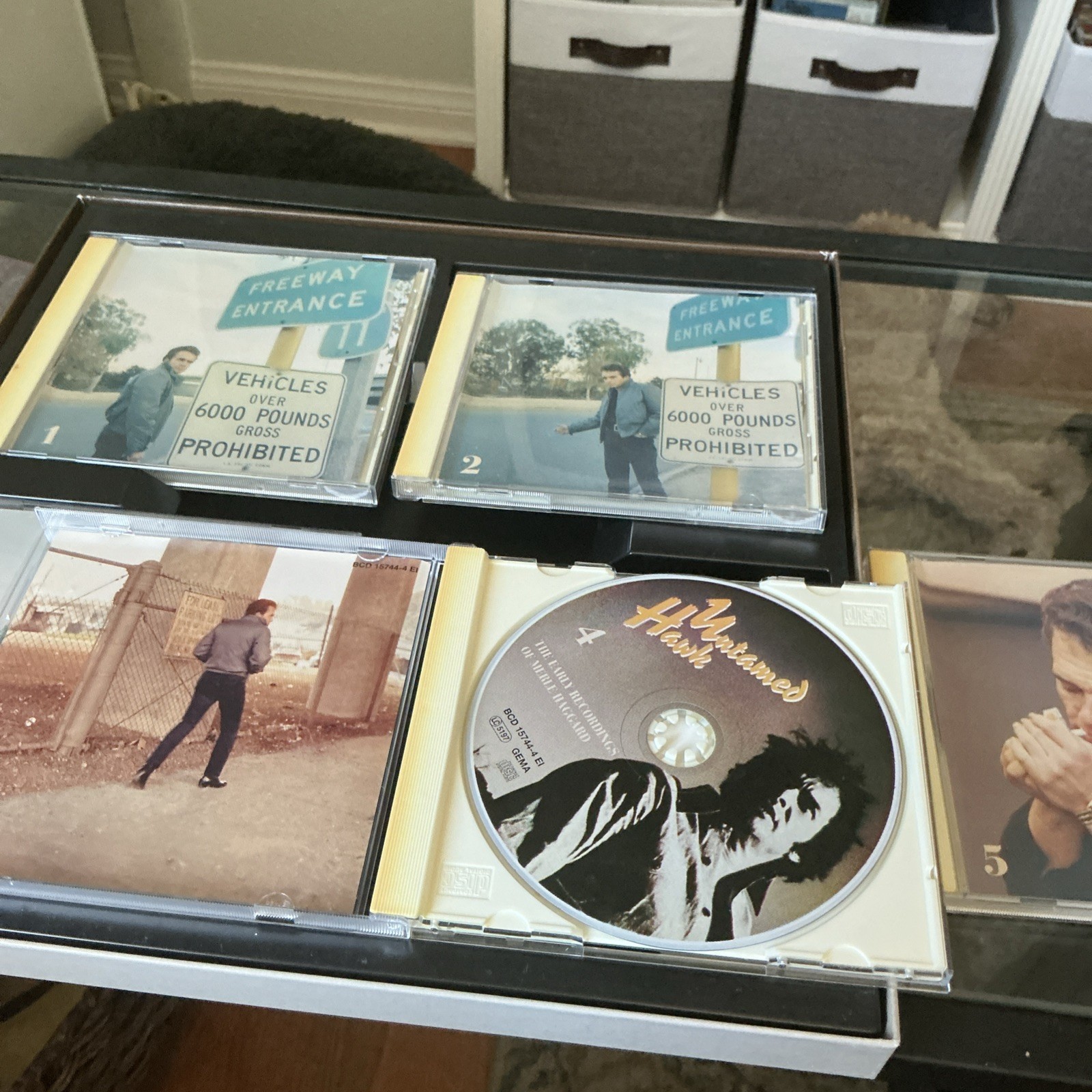 Untamed Hawk: The Early Recordings of Merle Haggard (5 CD Box Set) Bear Family