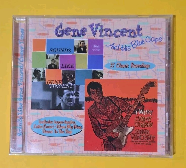 Gene Vincent Sounds Like Gene Vincent / Crazy Times CD Collectables 1998