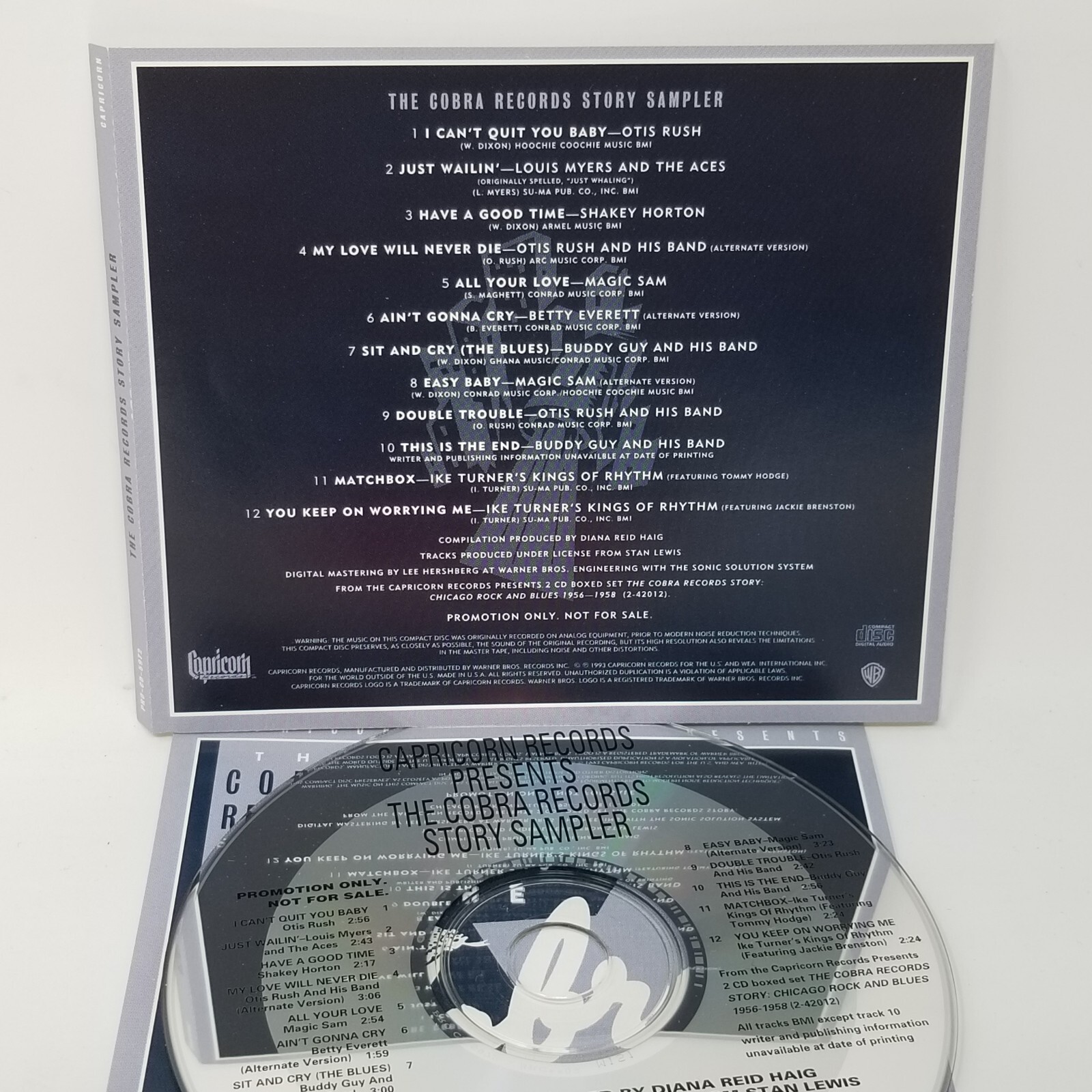 Cobra Records Story Chicago CD