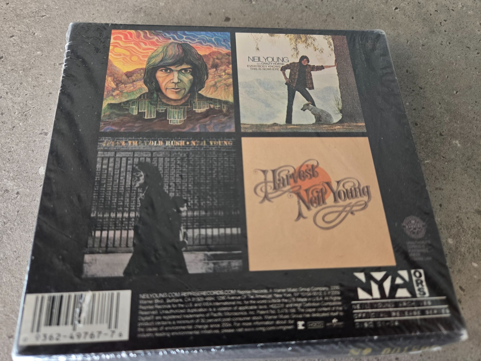 Neil Young - Official Release Series Discs 1-4 24kt Gold CDs HDCD Rare, Numbered