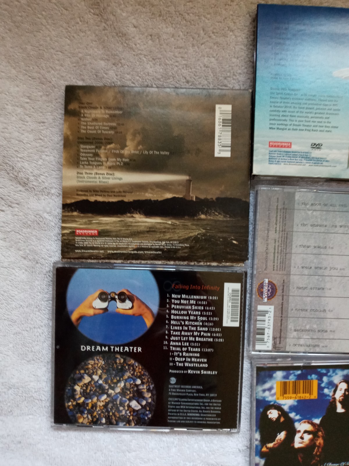 Dream Theater CD lot of 13 + DVDs